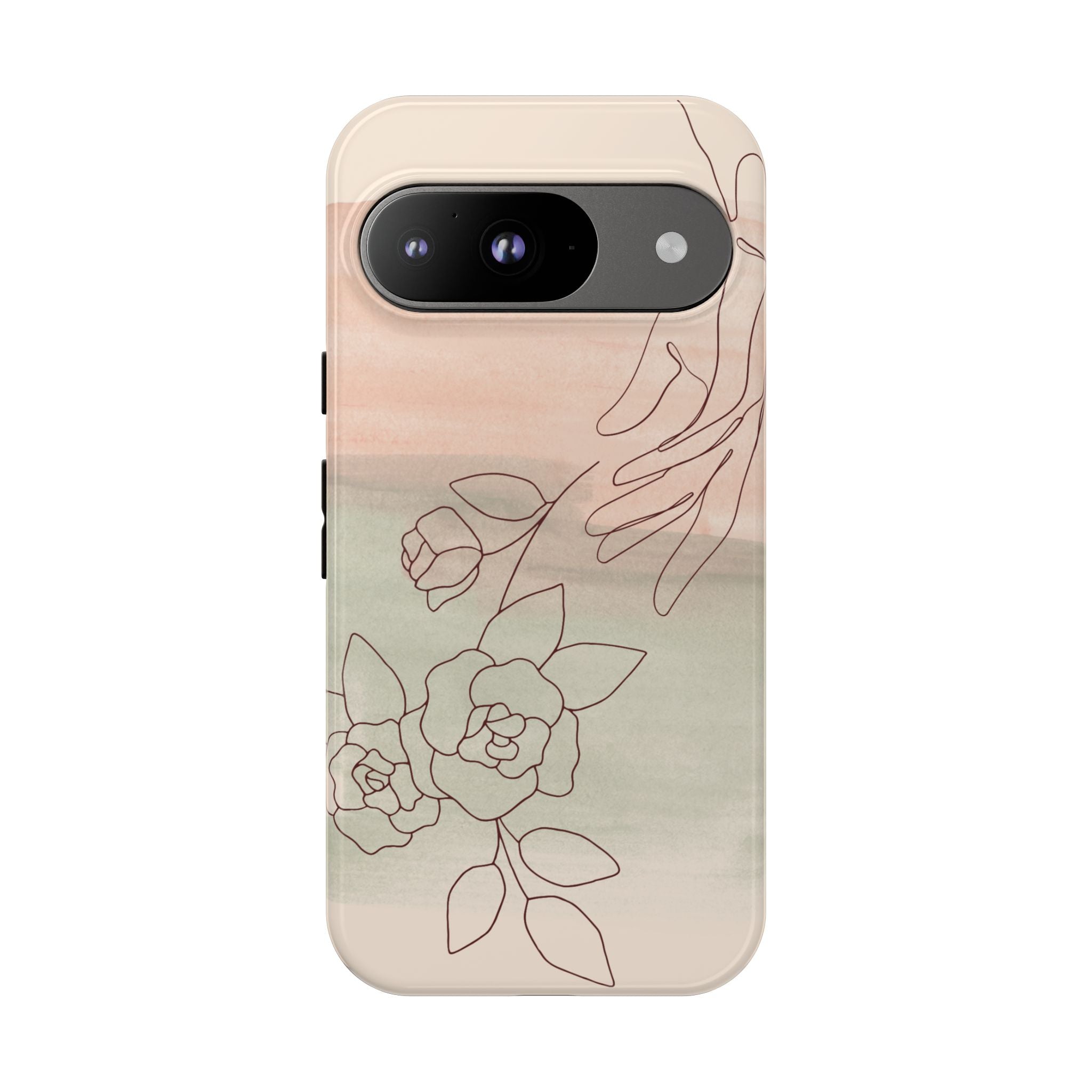 Floral Watercolor Slim Tough Phone Case