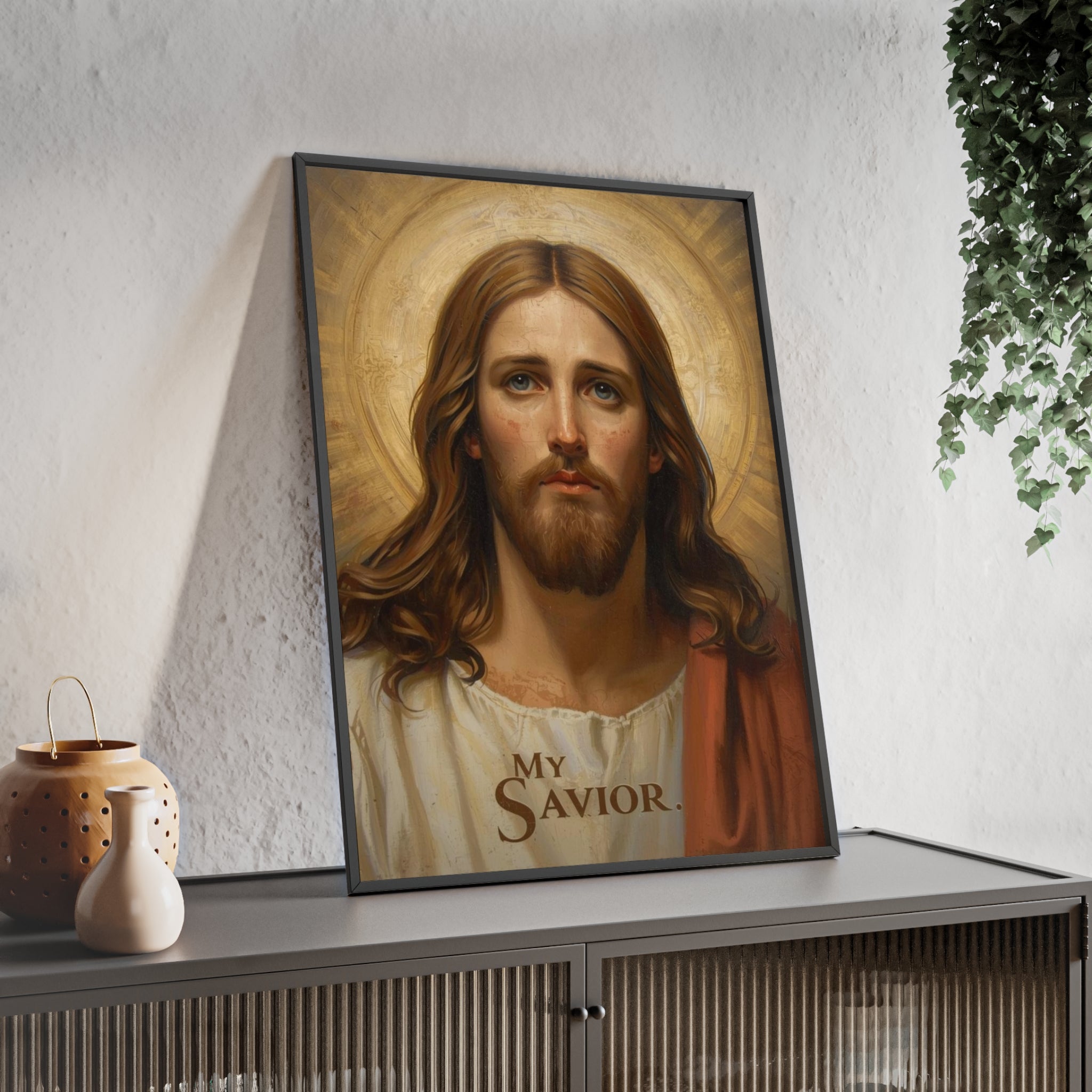 My Savior Framed Wall Poster