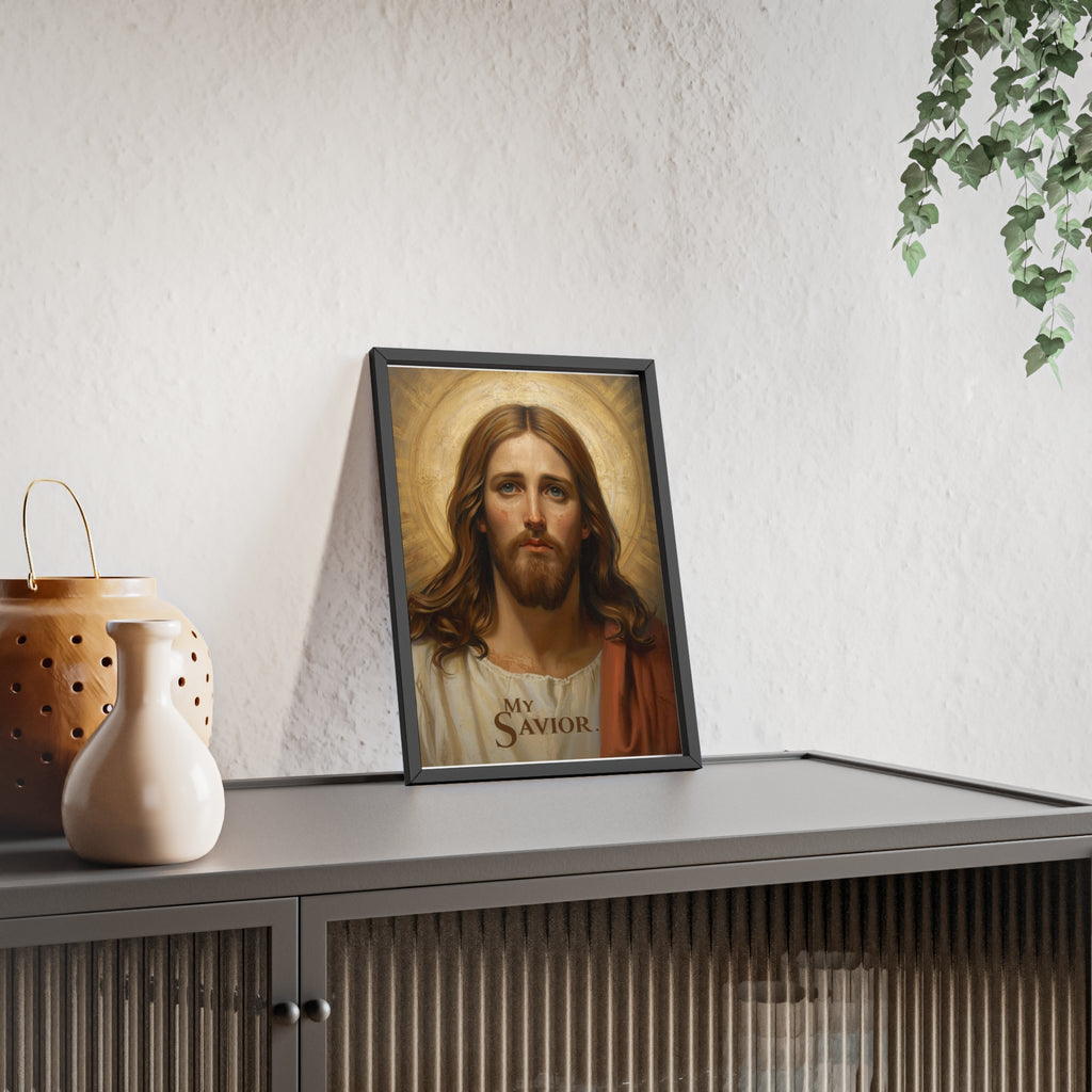 My Savior Framed Wall Poster