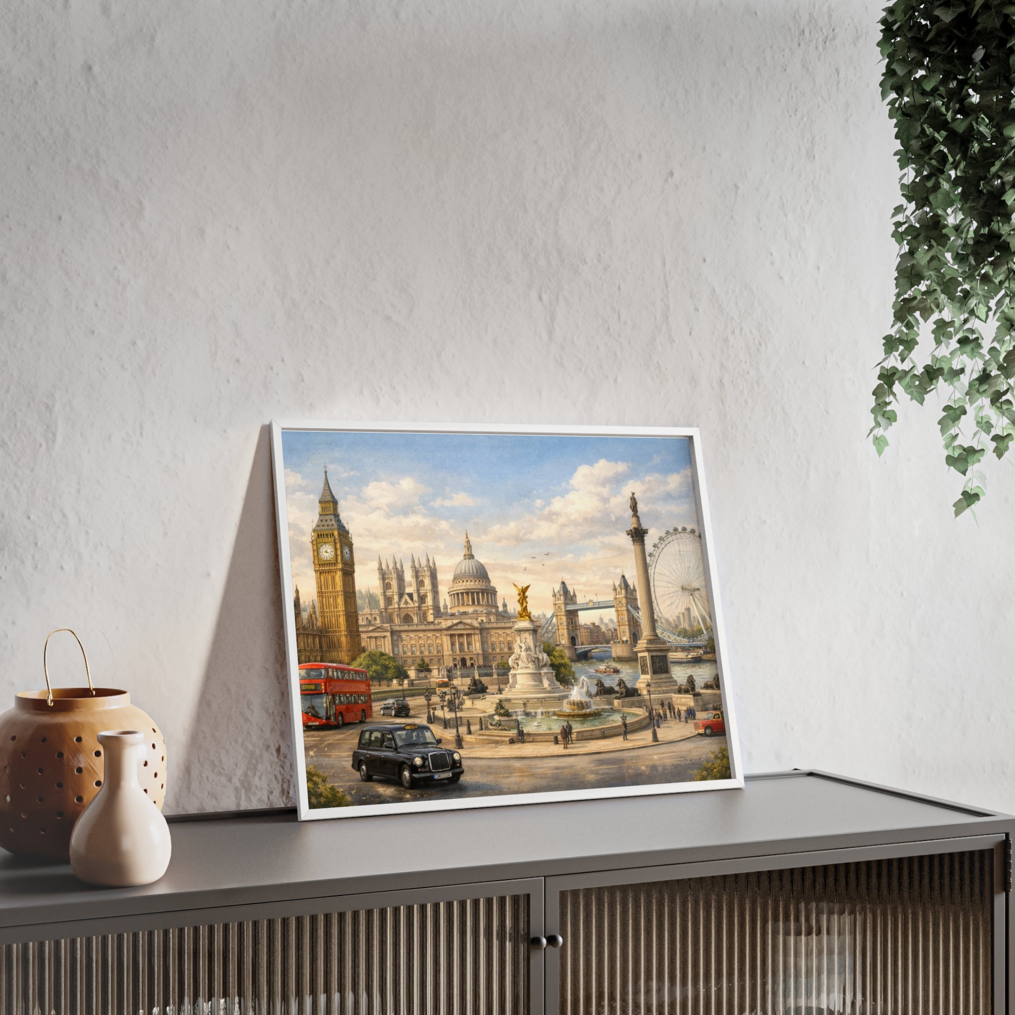 London Landmarks Framed Poster Framed Art