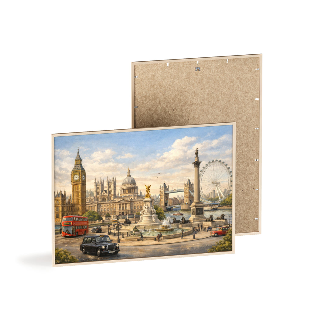 London Landmarks Framed Poster Framed Art