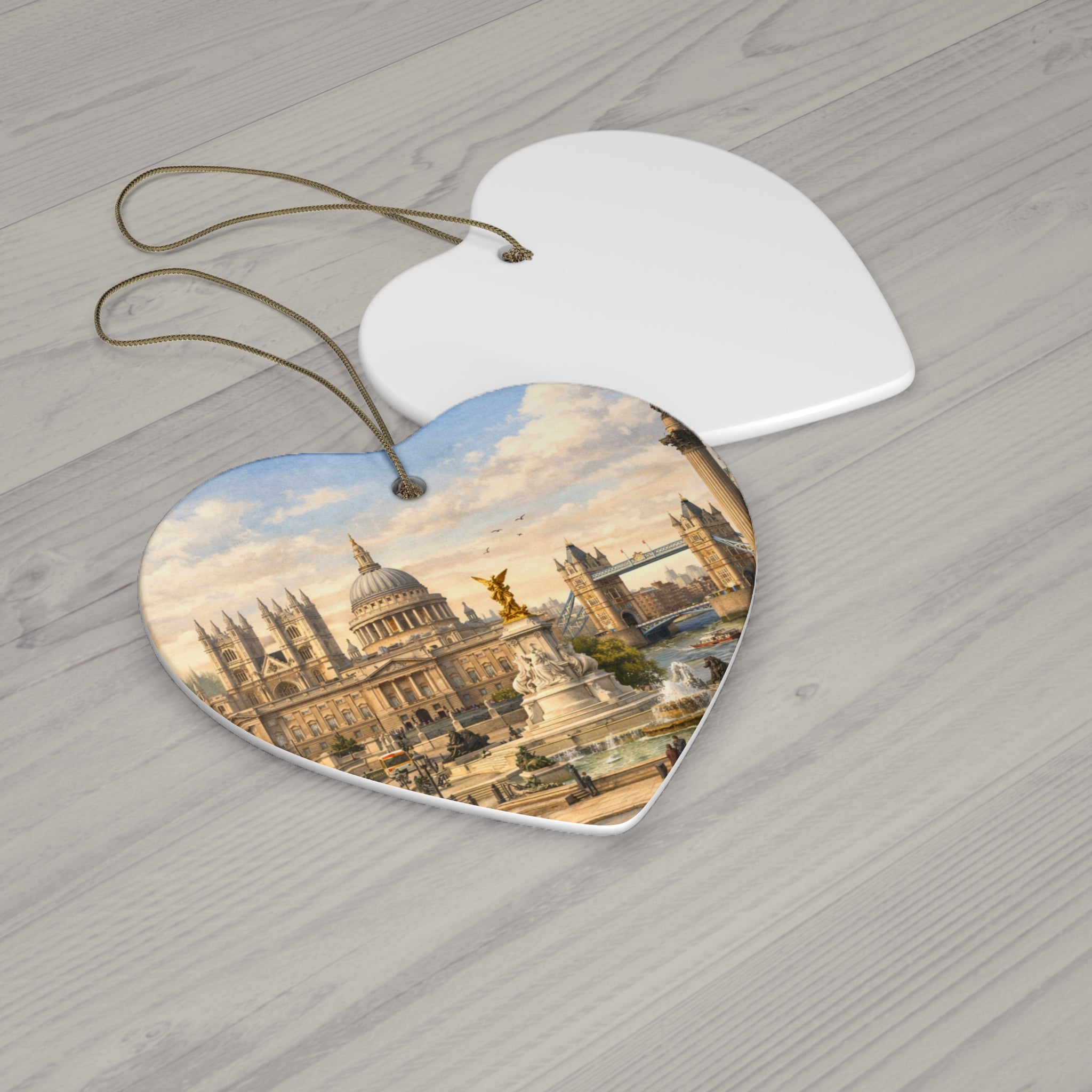 London Landscape Ceramic Ornament