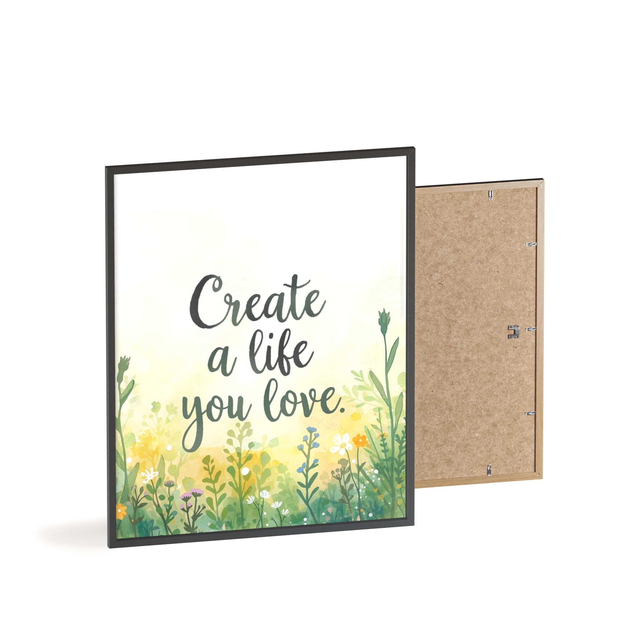 Create a Life You Love Framed Wall Art