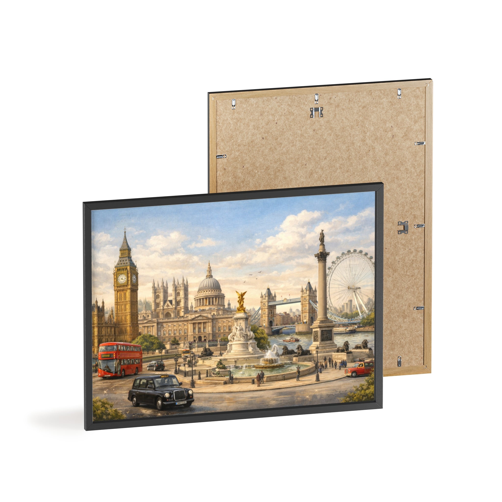 London Landmarks Framed Poster Framed Art