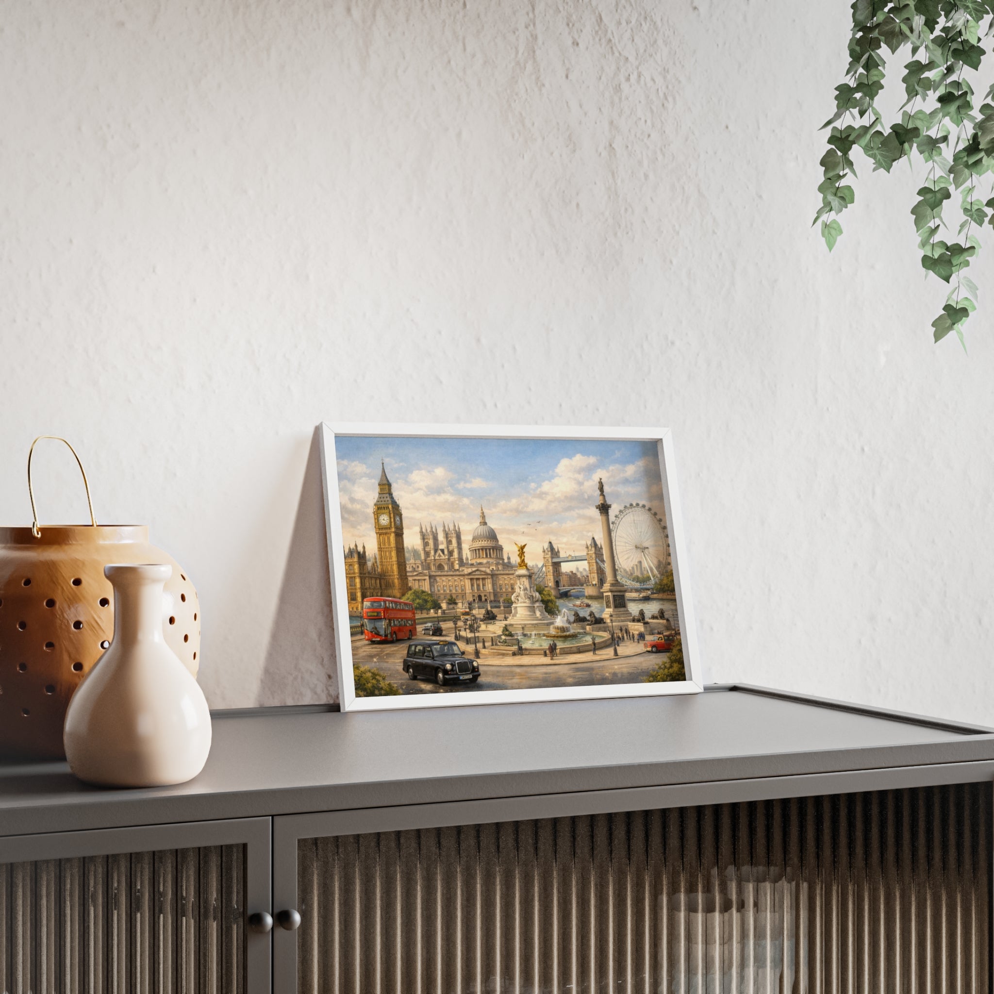 London Landmarks Framed Poster Framed Art