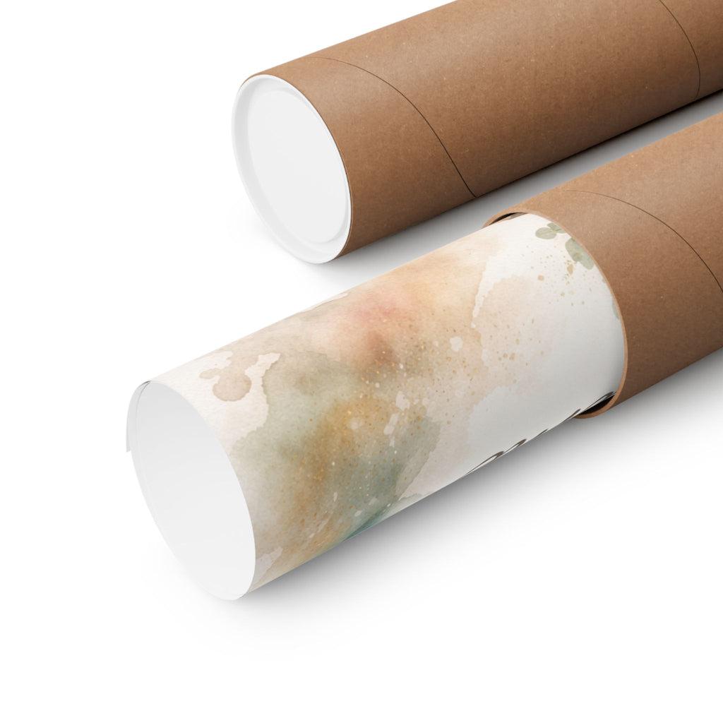 Together Is Our Home Watercolor Matte Poster — Farmhouse Wall Art