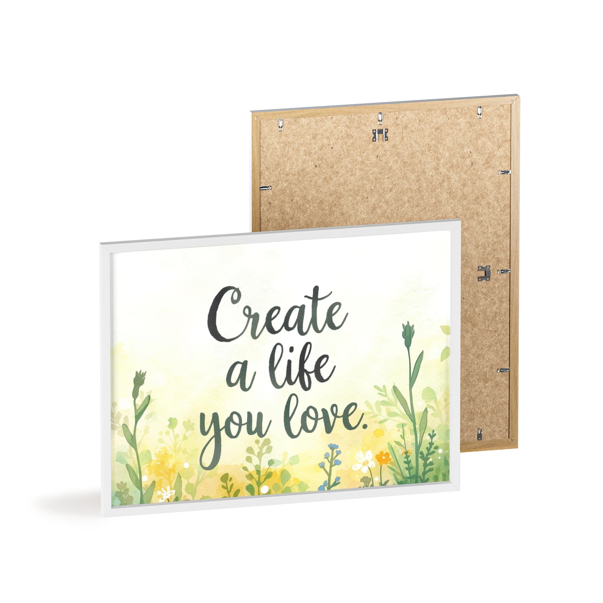 Create a Life You Love Framed Wall Art