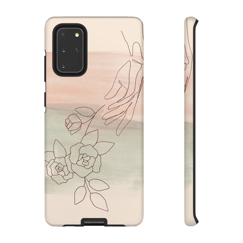 Floral Watercolor Slim Tough Phone Case