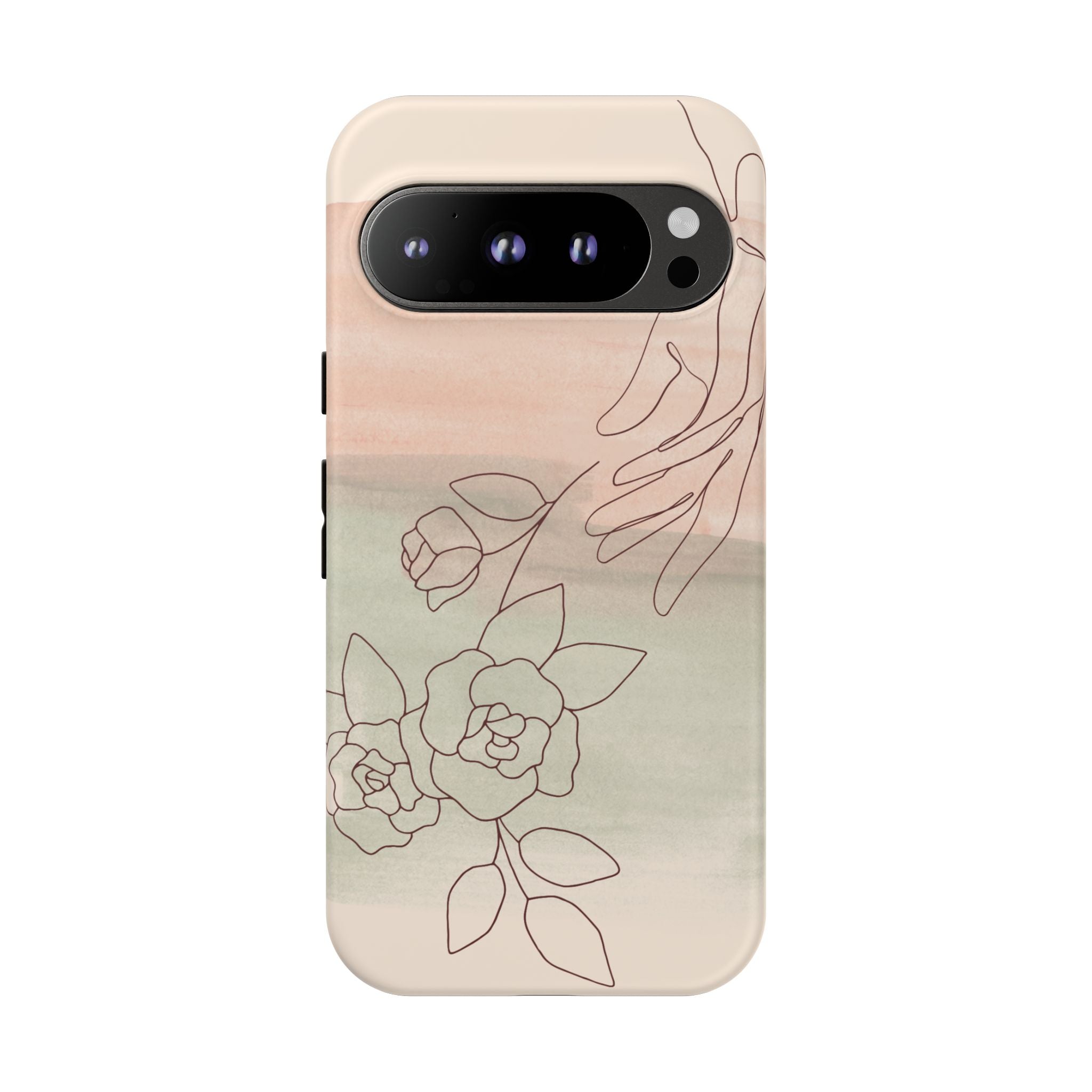 Floral Watercolor Slim Tough Phone Case