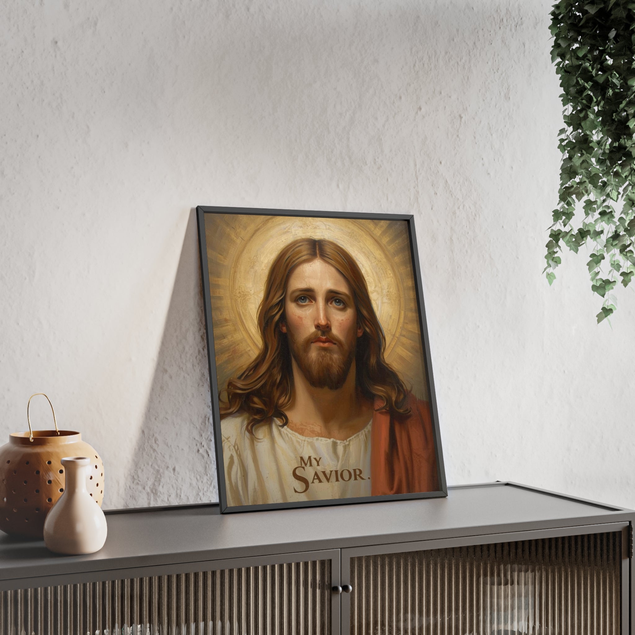 My Savior Framed Wall Poster