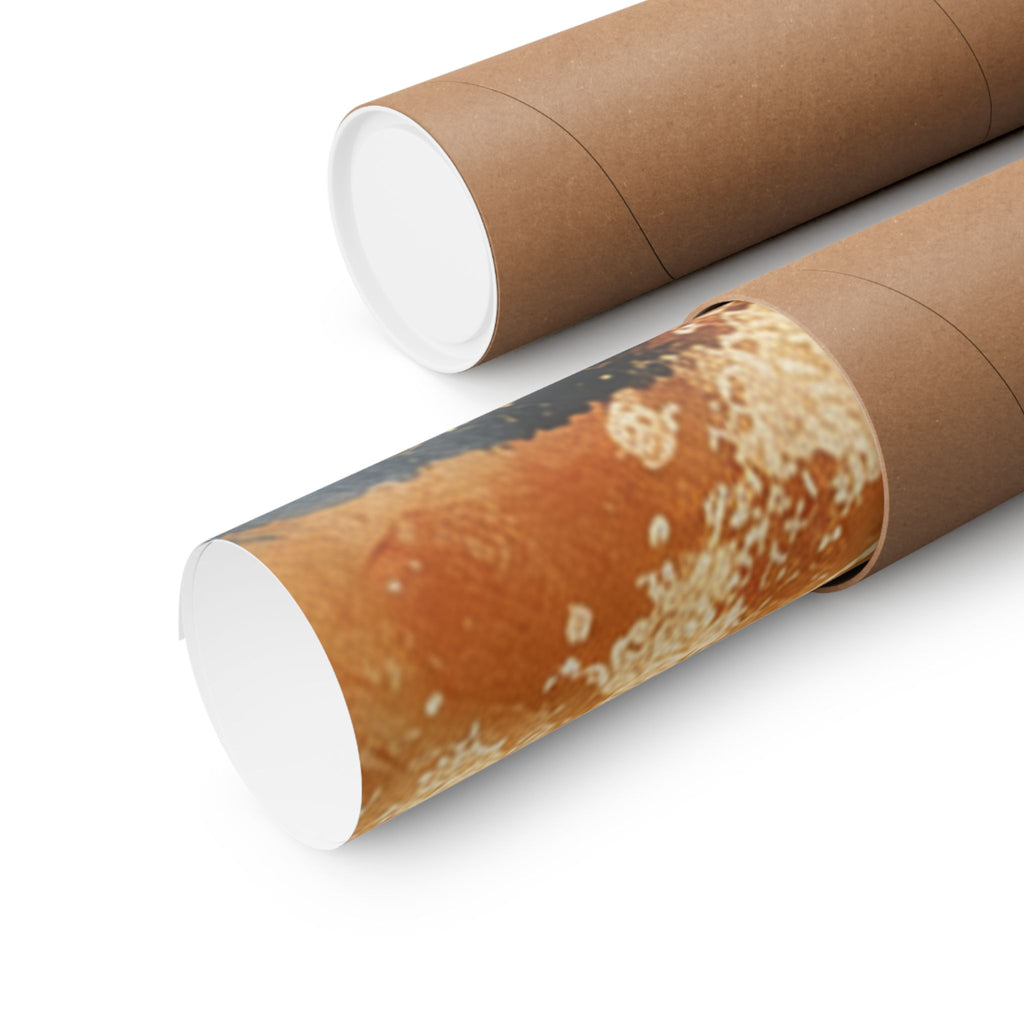 Forever Grateful Matte Poster Abstract Watercolor Wall Art