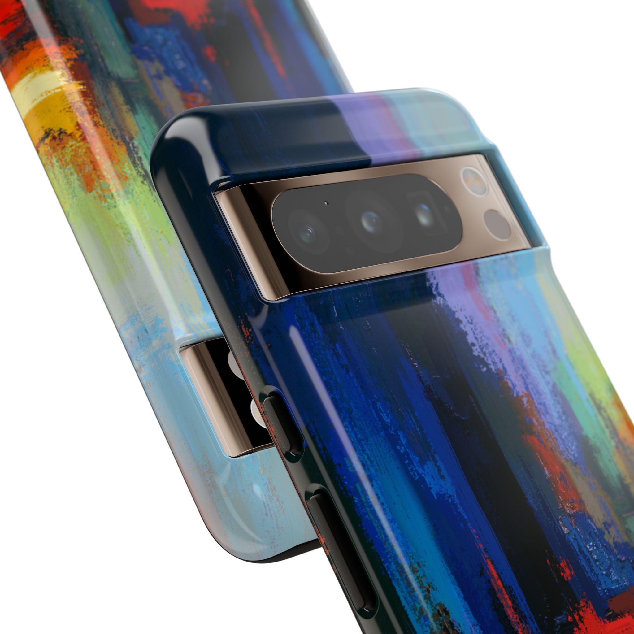 Abstract Colorblock Vibrant Protective iPhone Tough Case