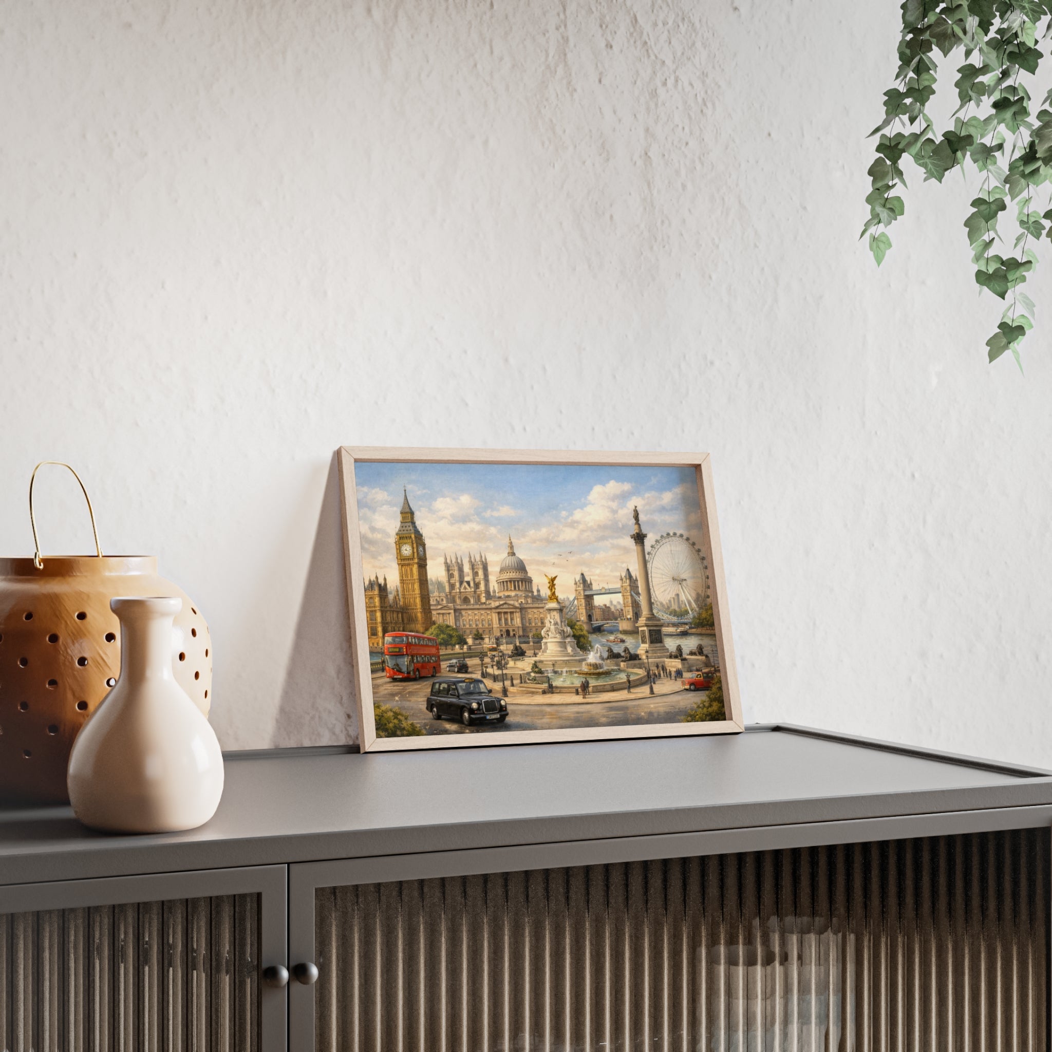 London Landmarks Framed Poster Framed Art