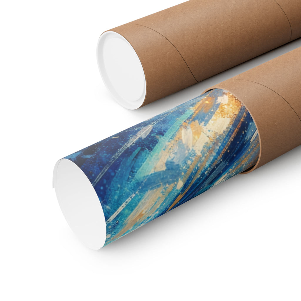 Two Souls One Heart Romantic Matte Poster