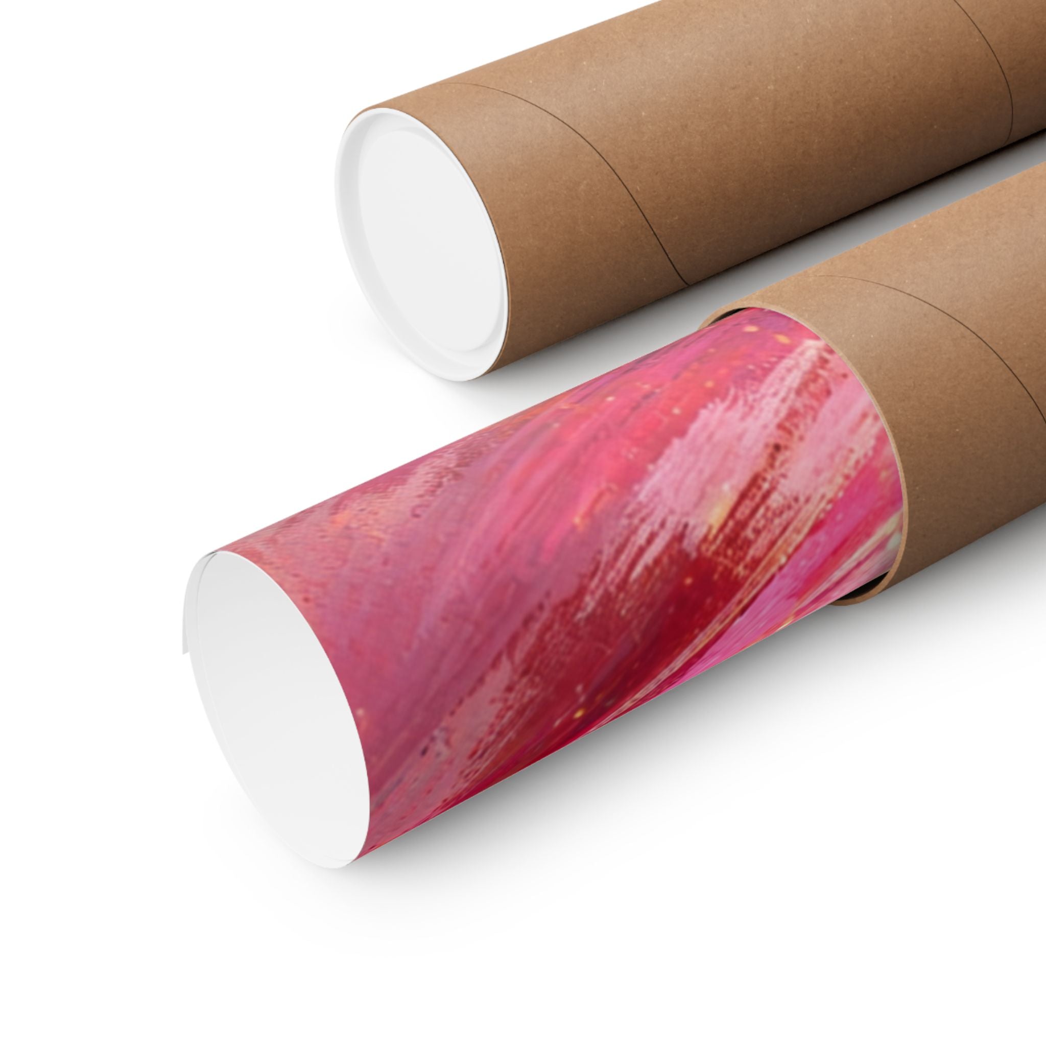 Love Looks Good On Us Matte Poster Romantic Heart Wall Art