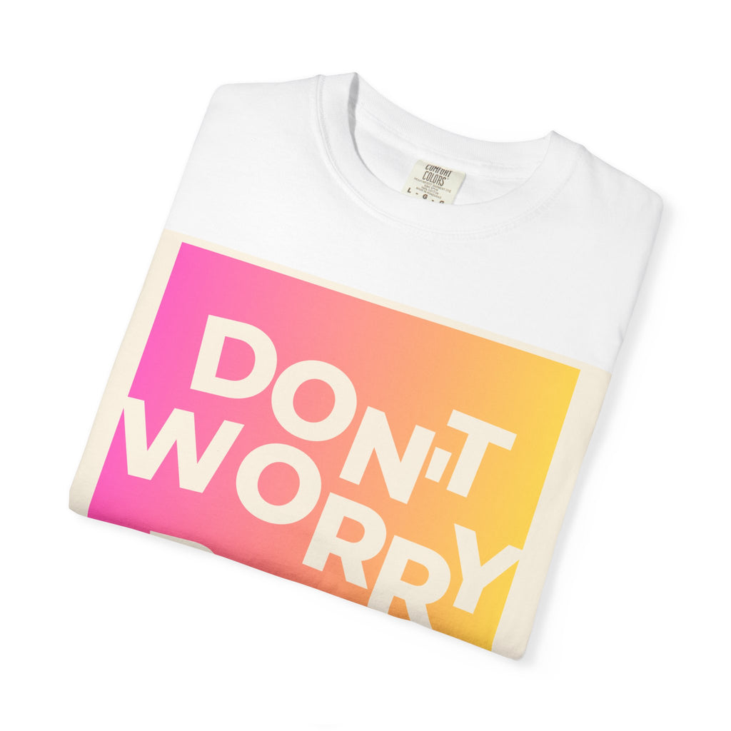 Don’t Worry Be Happy Tropical Beach Graphic Tee