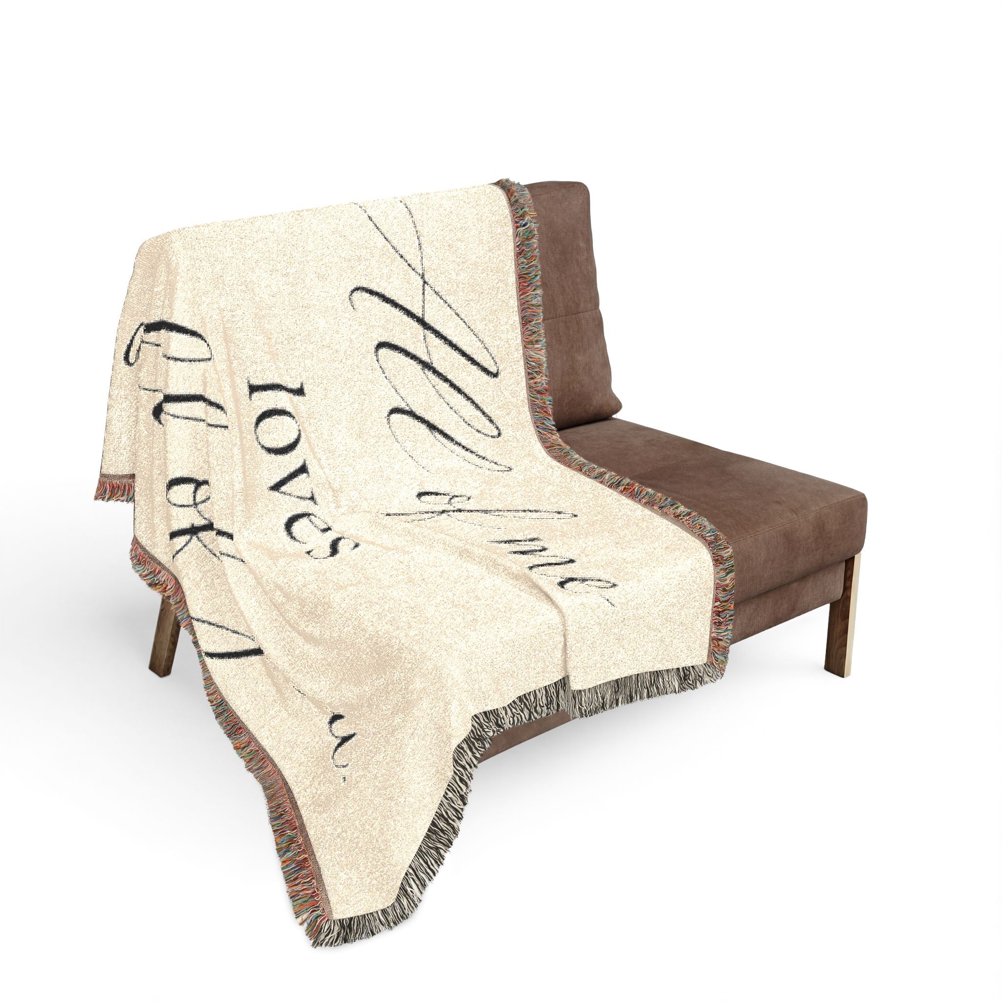 All of Me Loves All of You Woven Blanket