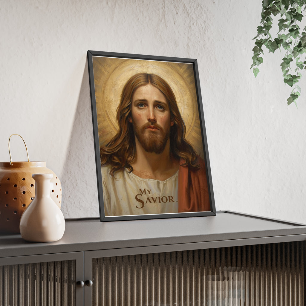 My Savior Framed Wall Poster