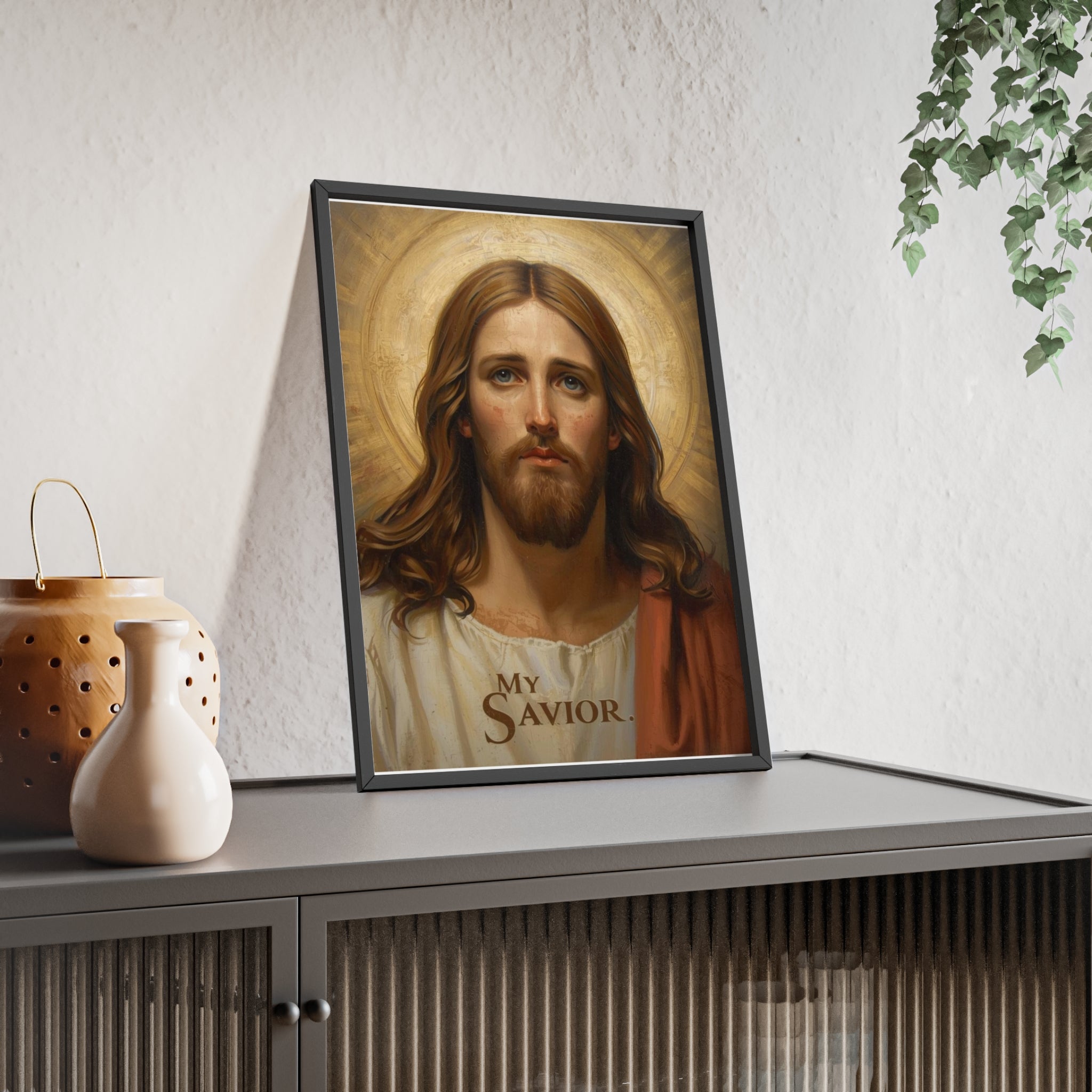 My Savior Framed Wall Poster