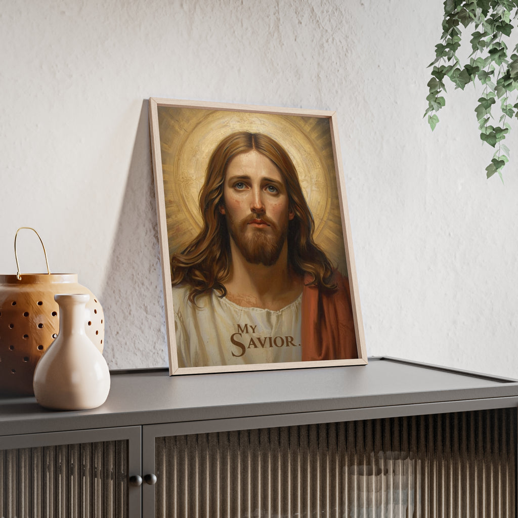 My Savior Framed Wall Poster