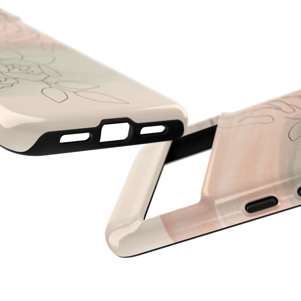 Floral Watercolor Slim Tough Phone Case