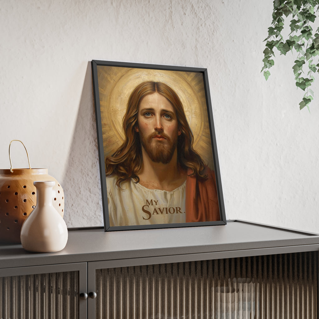 My Savior Framed Wall Poster