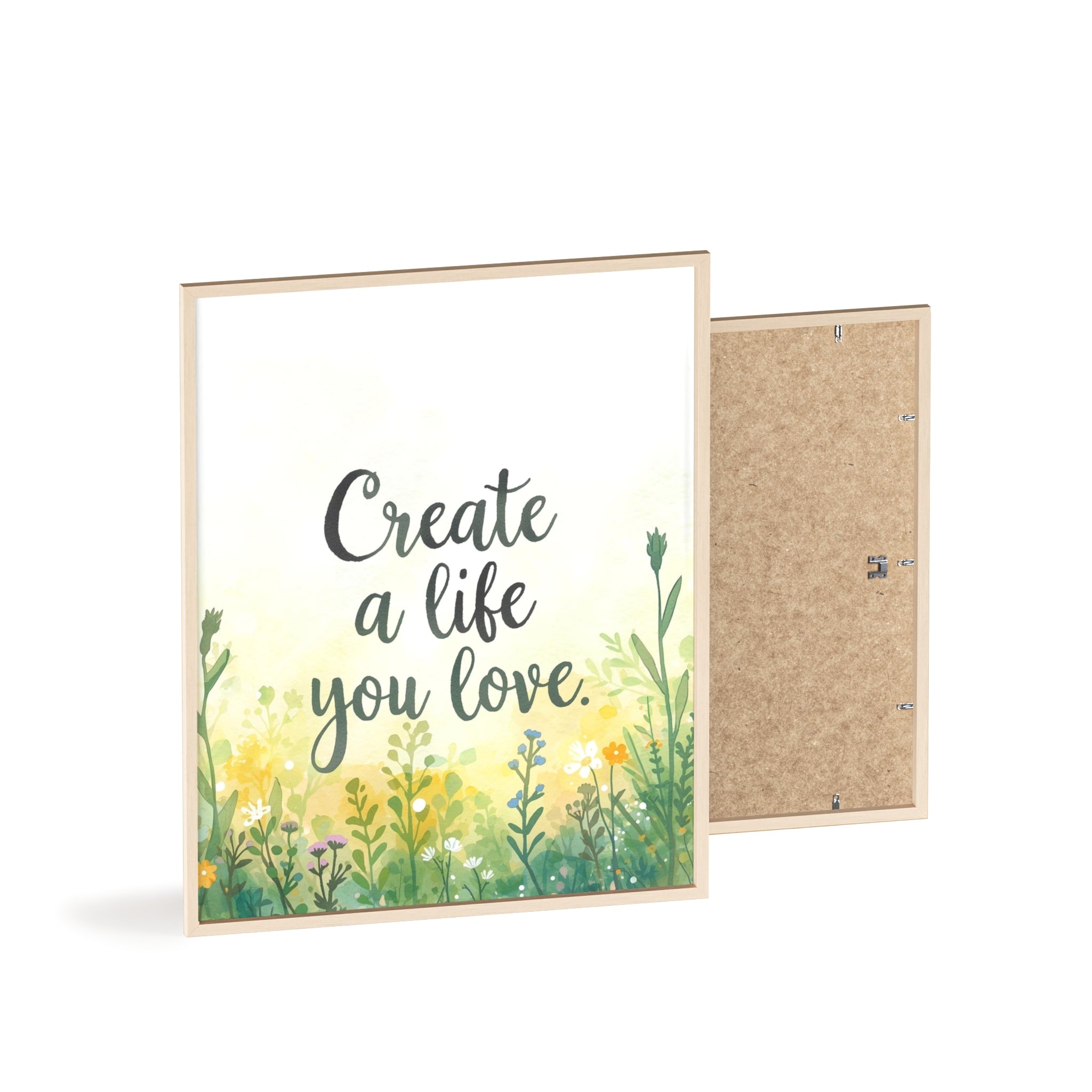 Create a Life You Love Framed Wall Art