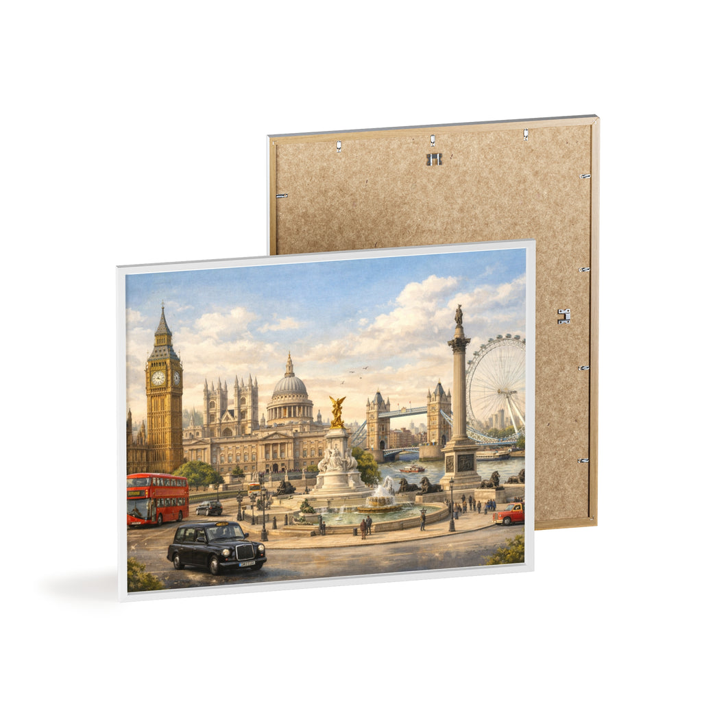 London Landmarks Framed Poster Framed Art