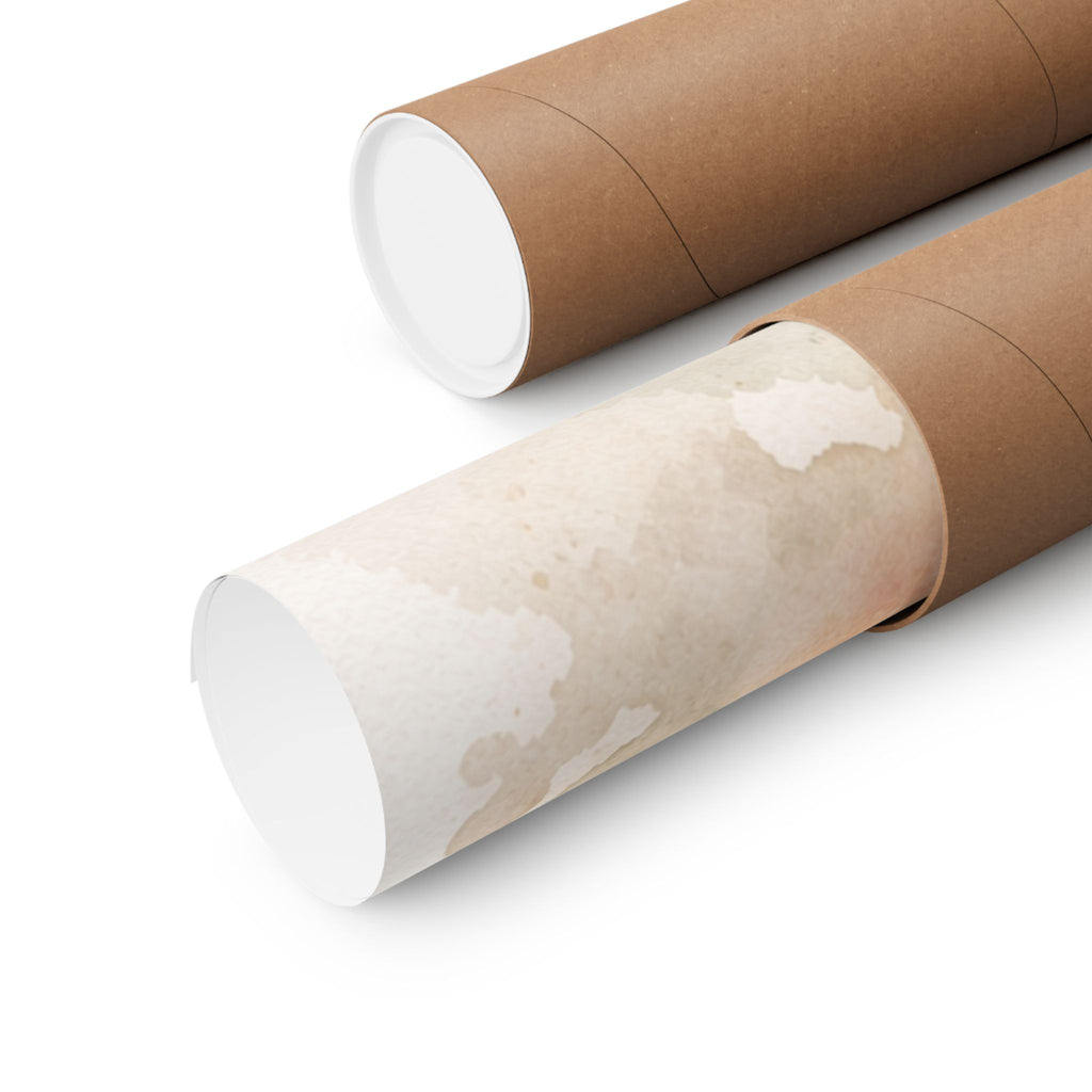 Together Is Our Home Watercolor Matte Poster — Farmhouse Wall Art