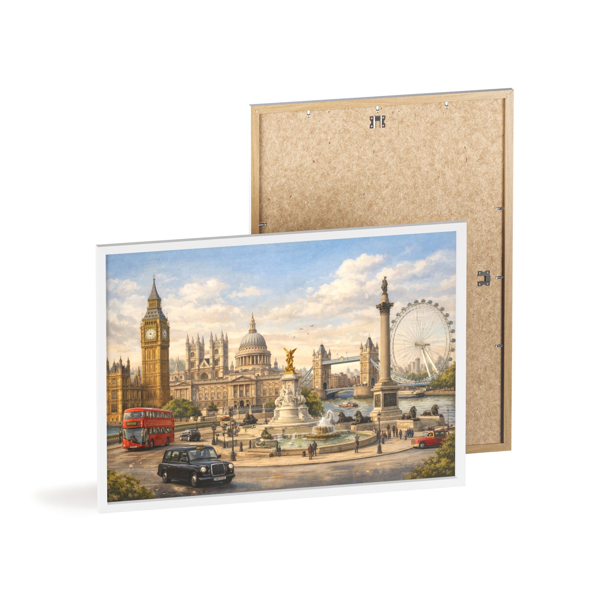 London Landmarks Framed Poster Framed Art