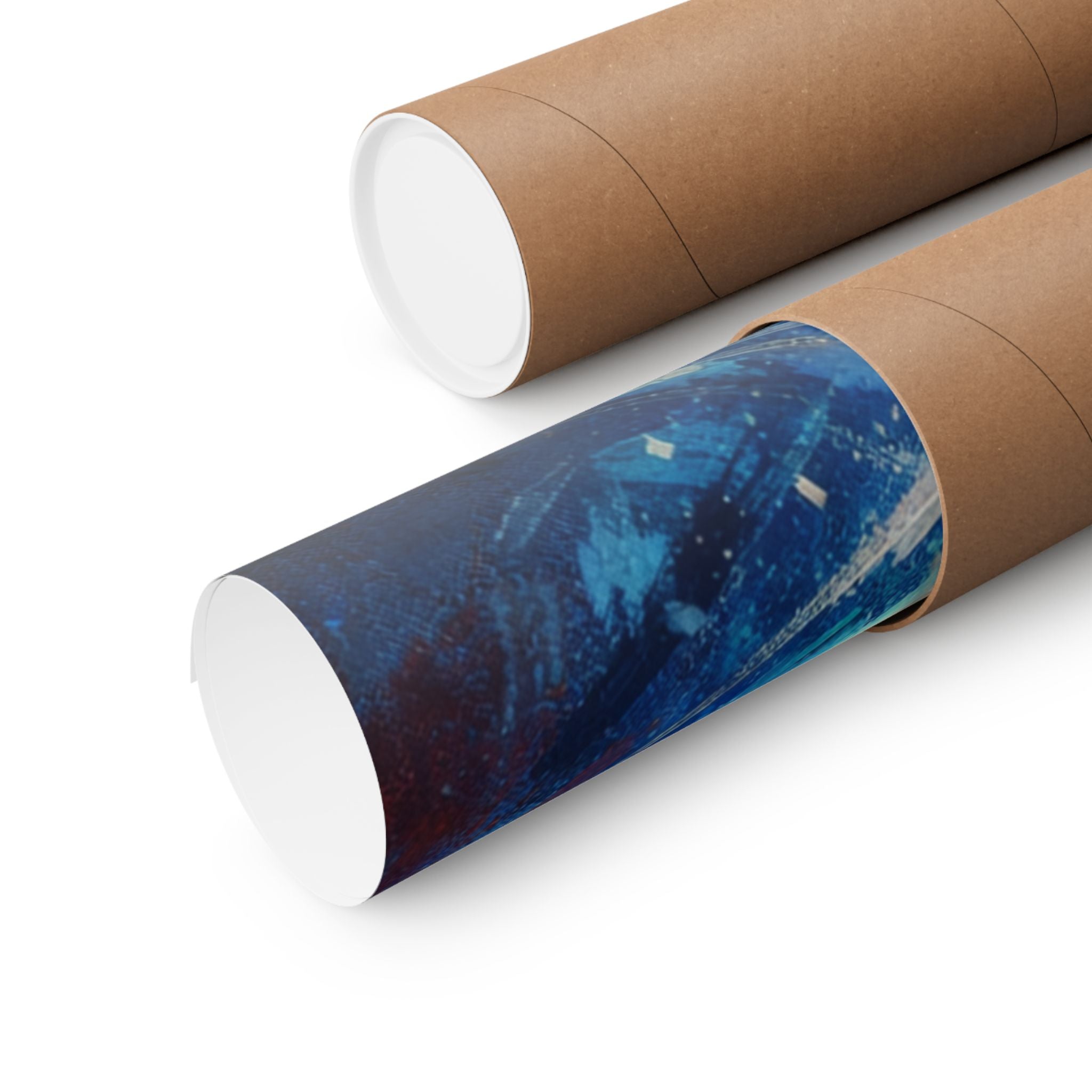 Two Souls One Heart Romantic Matte Poster