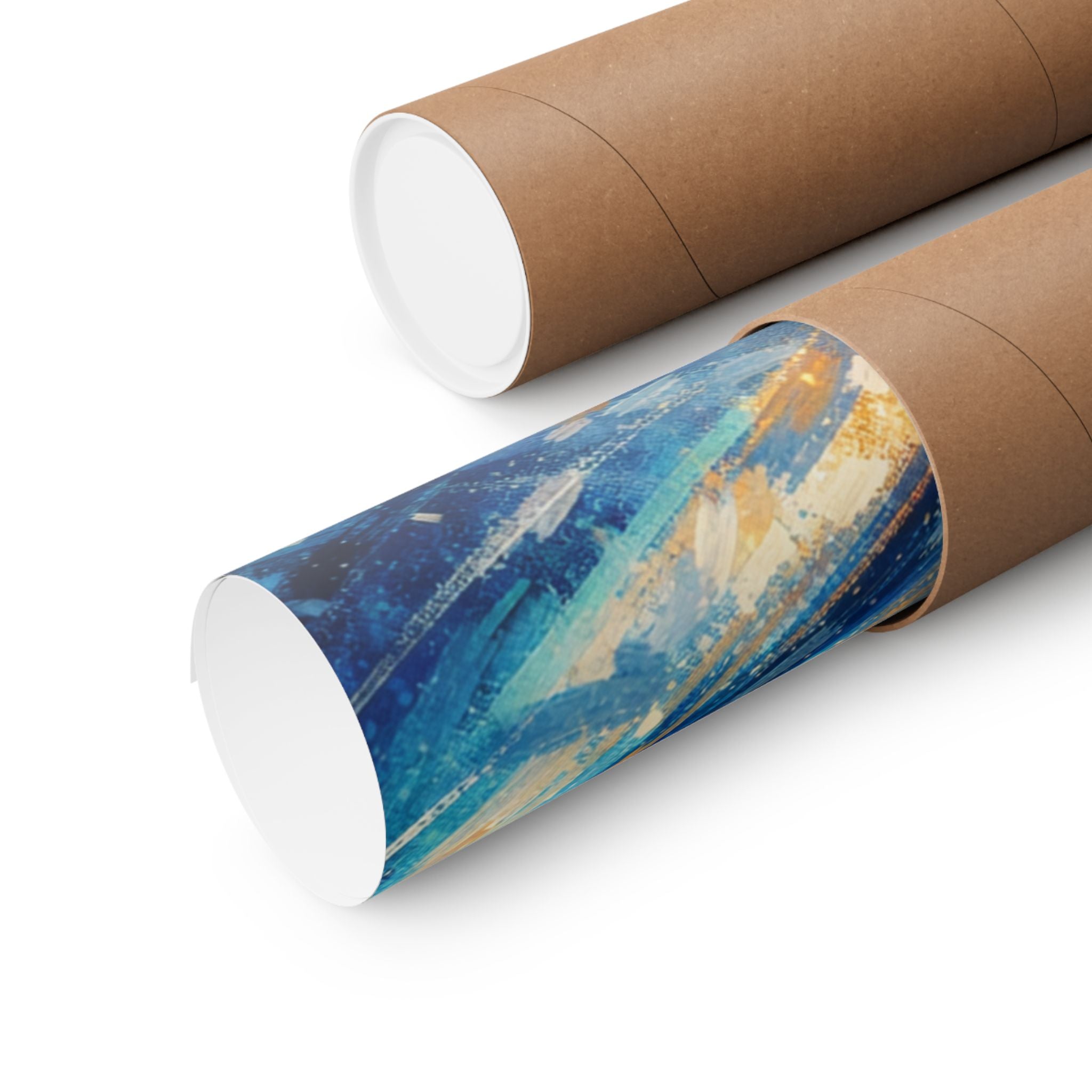 Two Souls One Heart Romantic Matte Poster