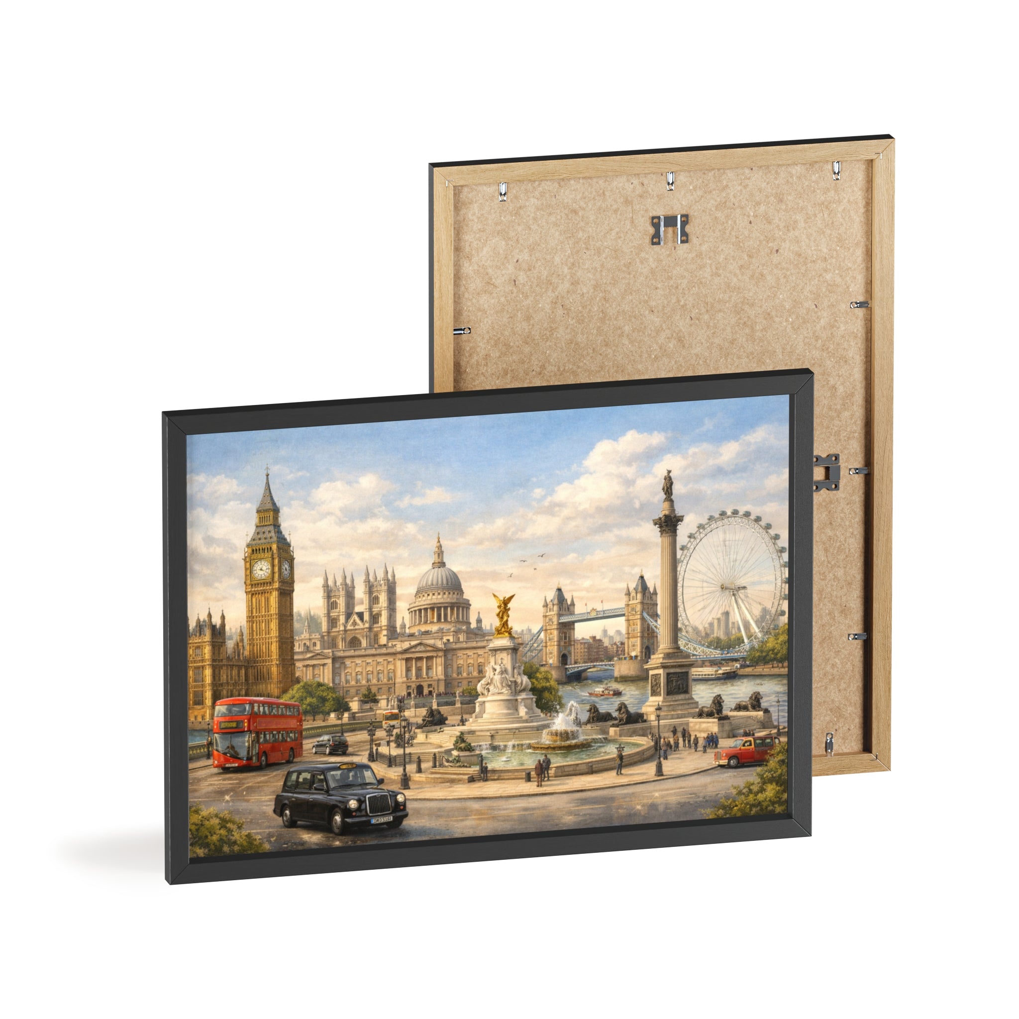 London Landmarks Framed Poster Framed Art