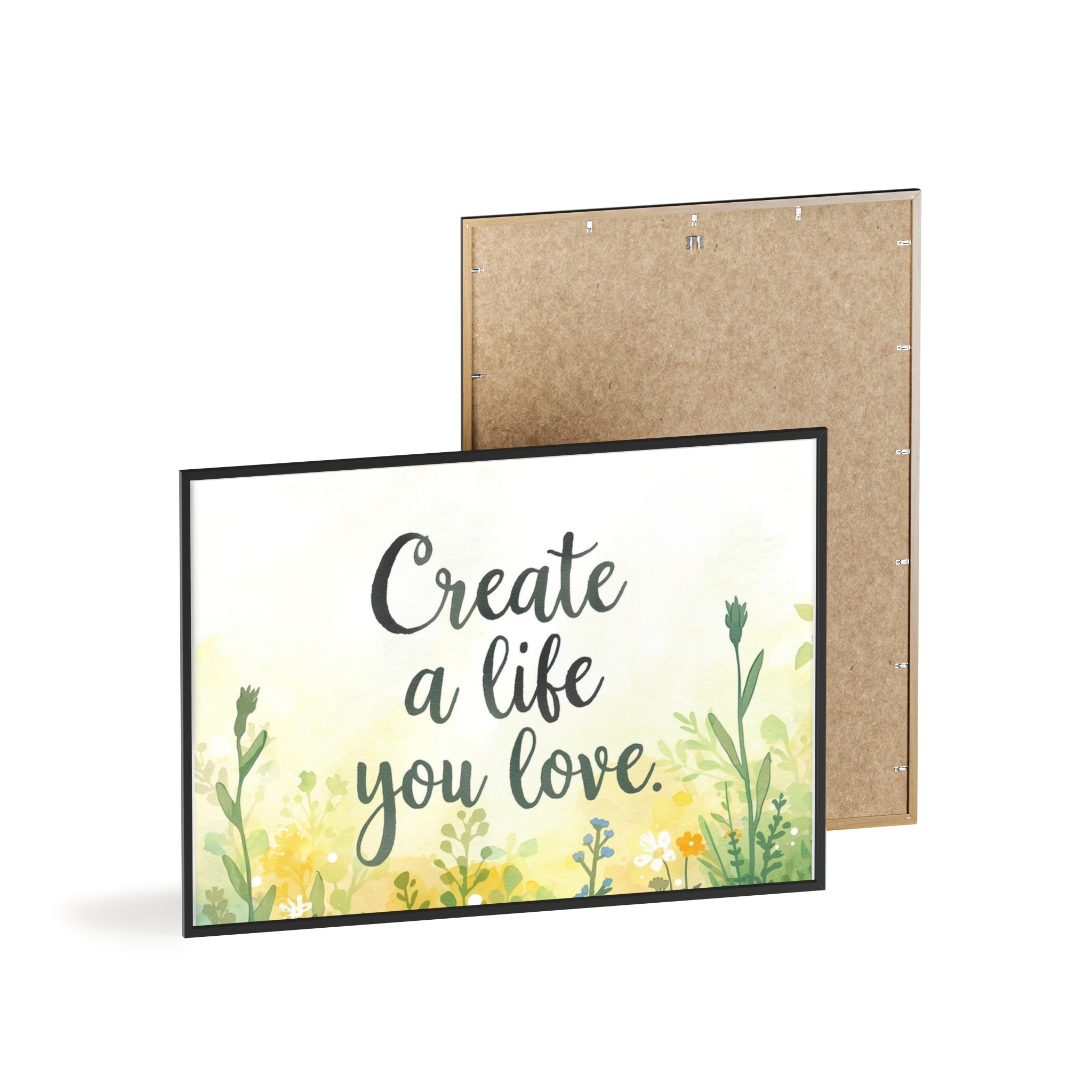 Create a Life You Love Framed Wall Art