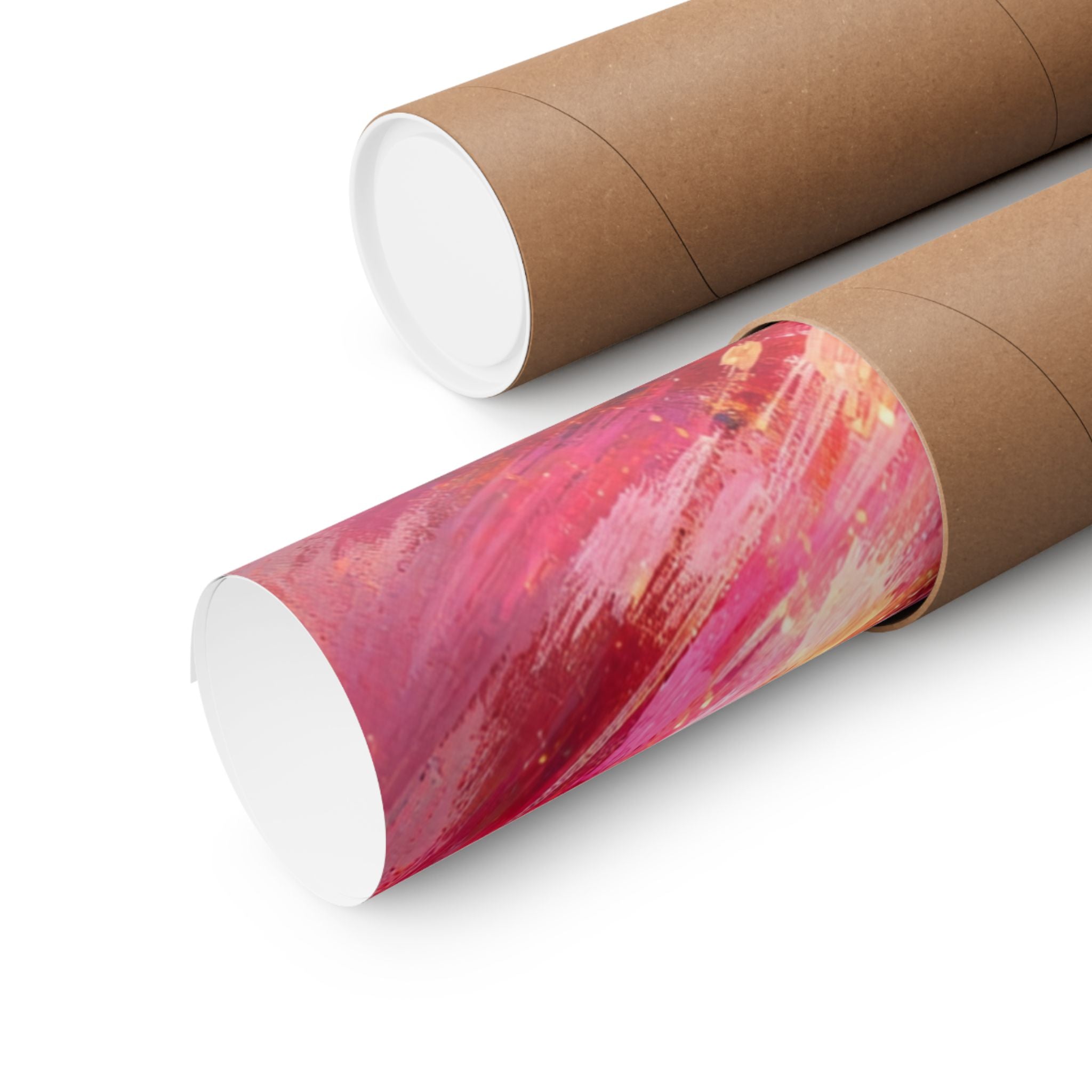 Love Looks Good On Us Matte Poster Romantic Heart Wall Art