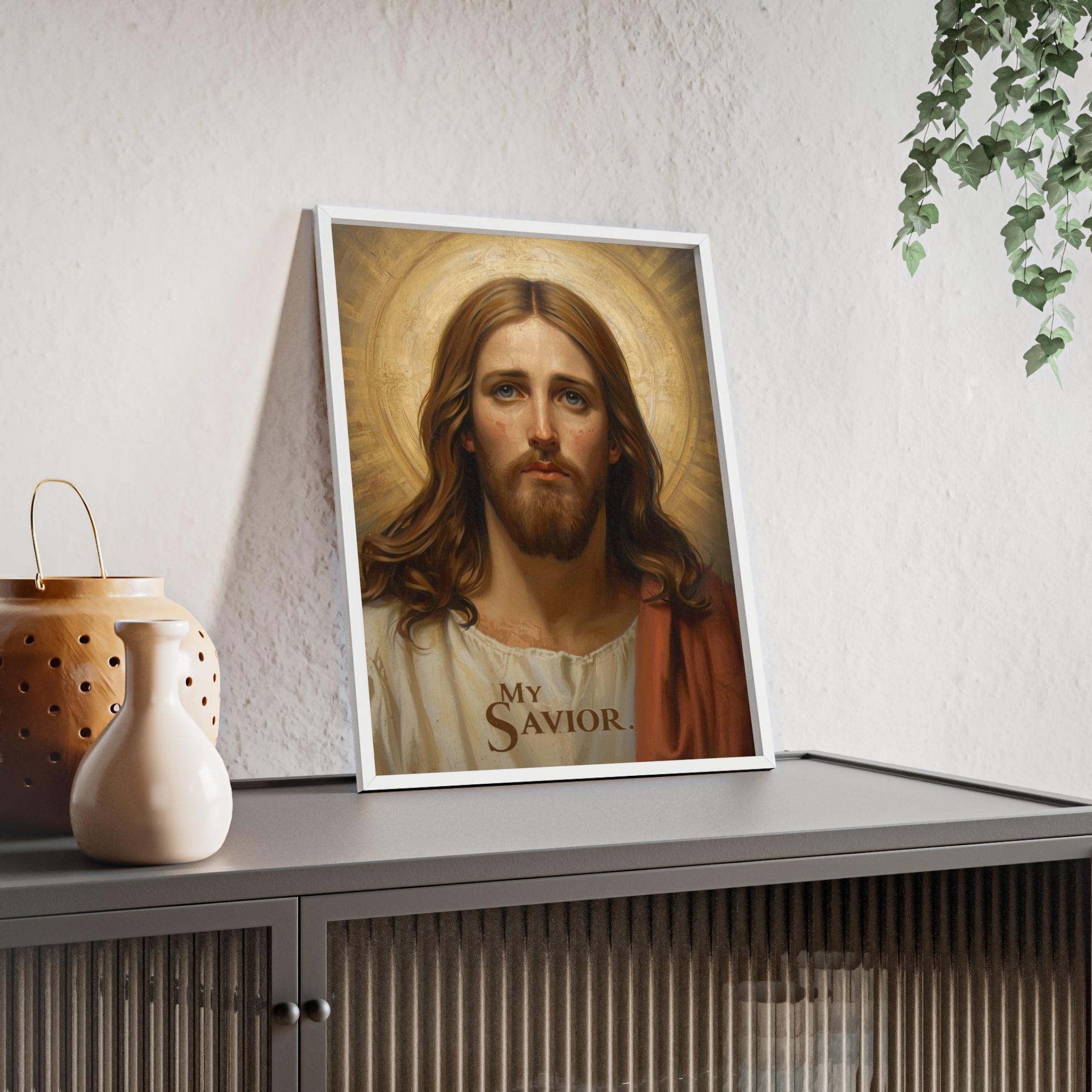 My Savior Framed Wall Poster