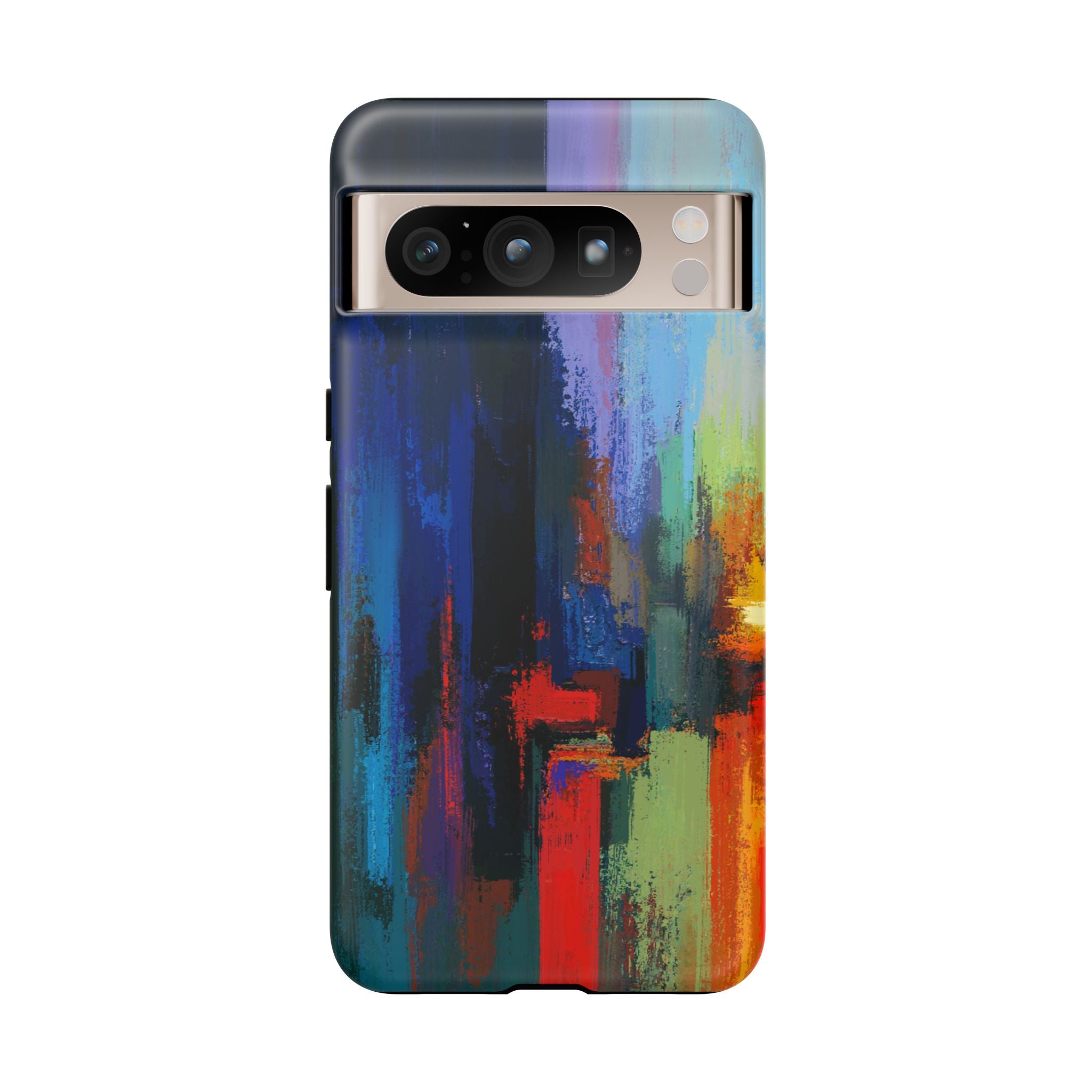 Abstract Colorblock Vibrant Protective iPhone Tough Case