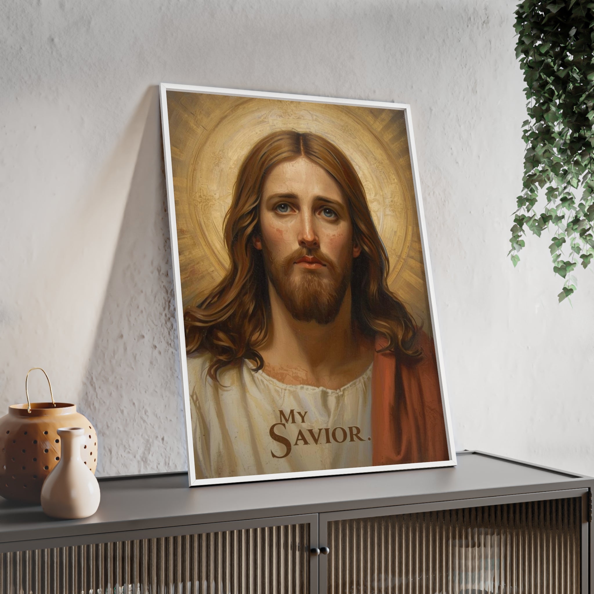 My Savior Framed Wall Poster