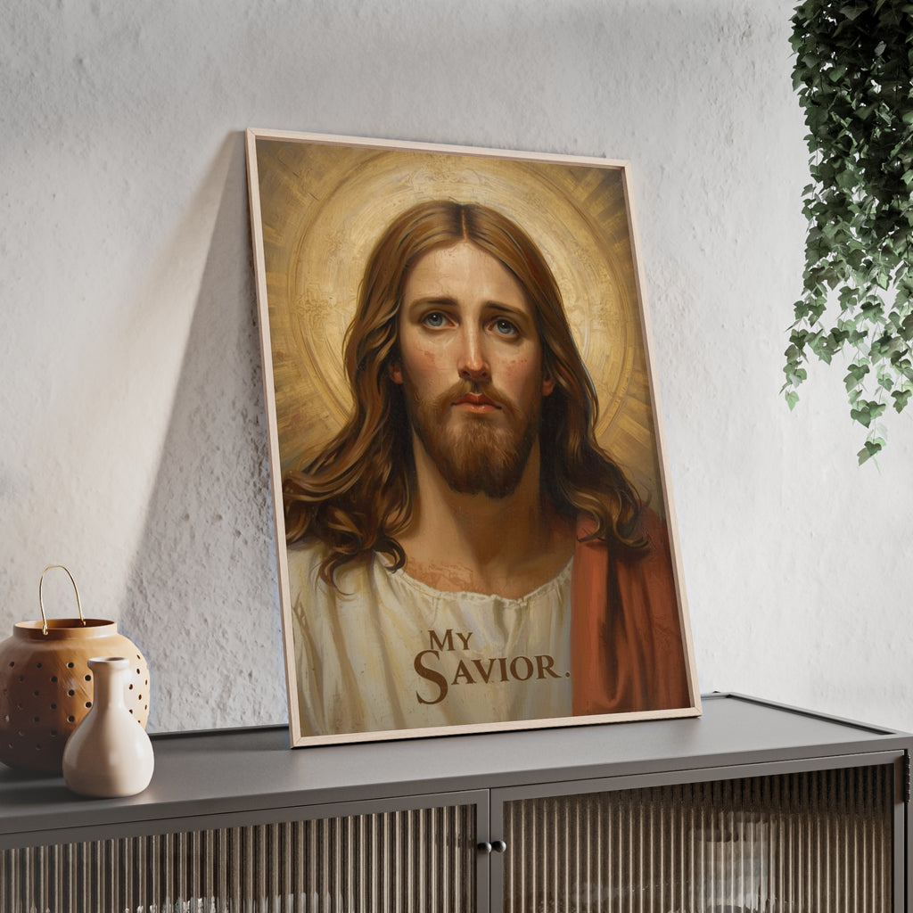 My Savior Framed Wall Poster