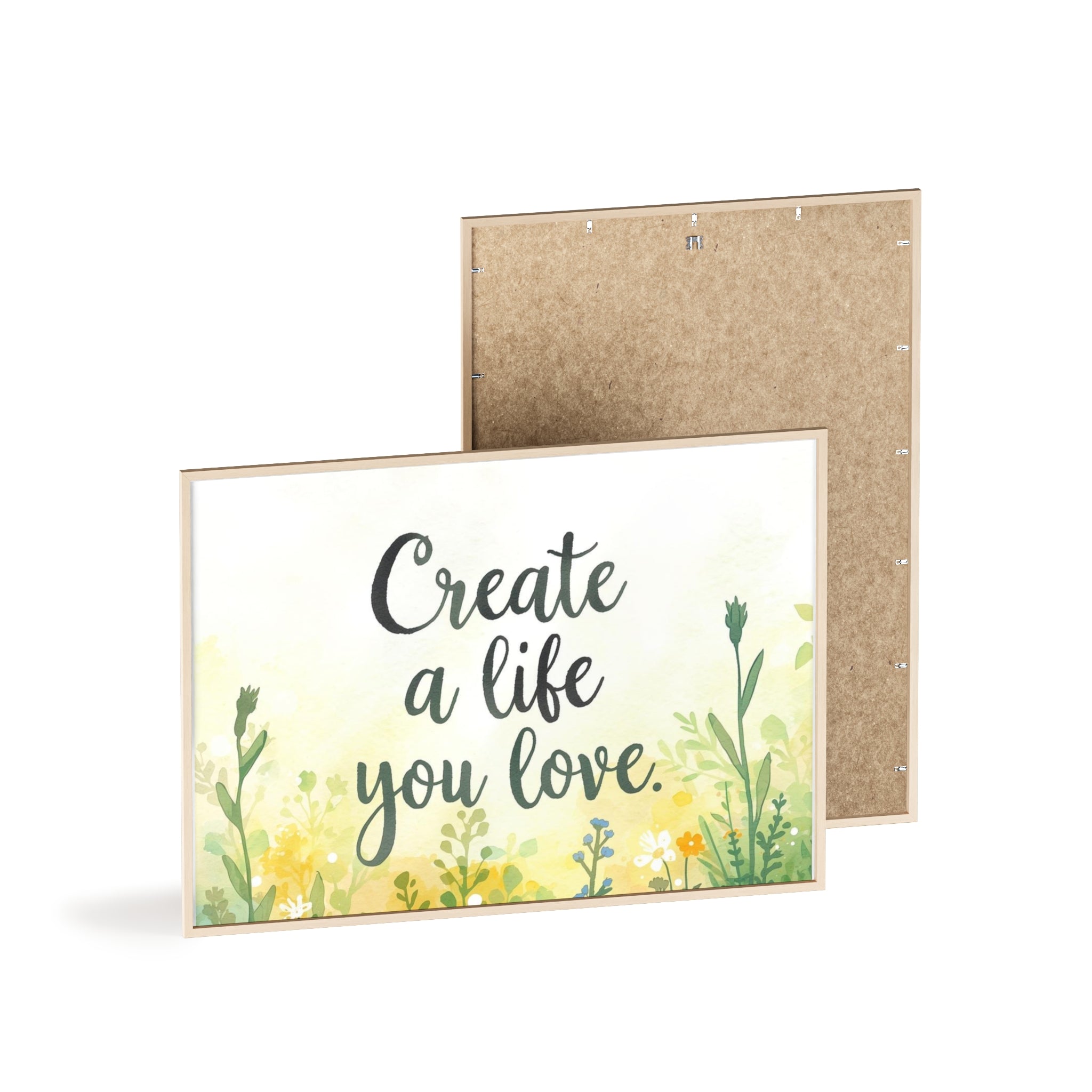 Create a Life You Love Framed Wall Art