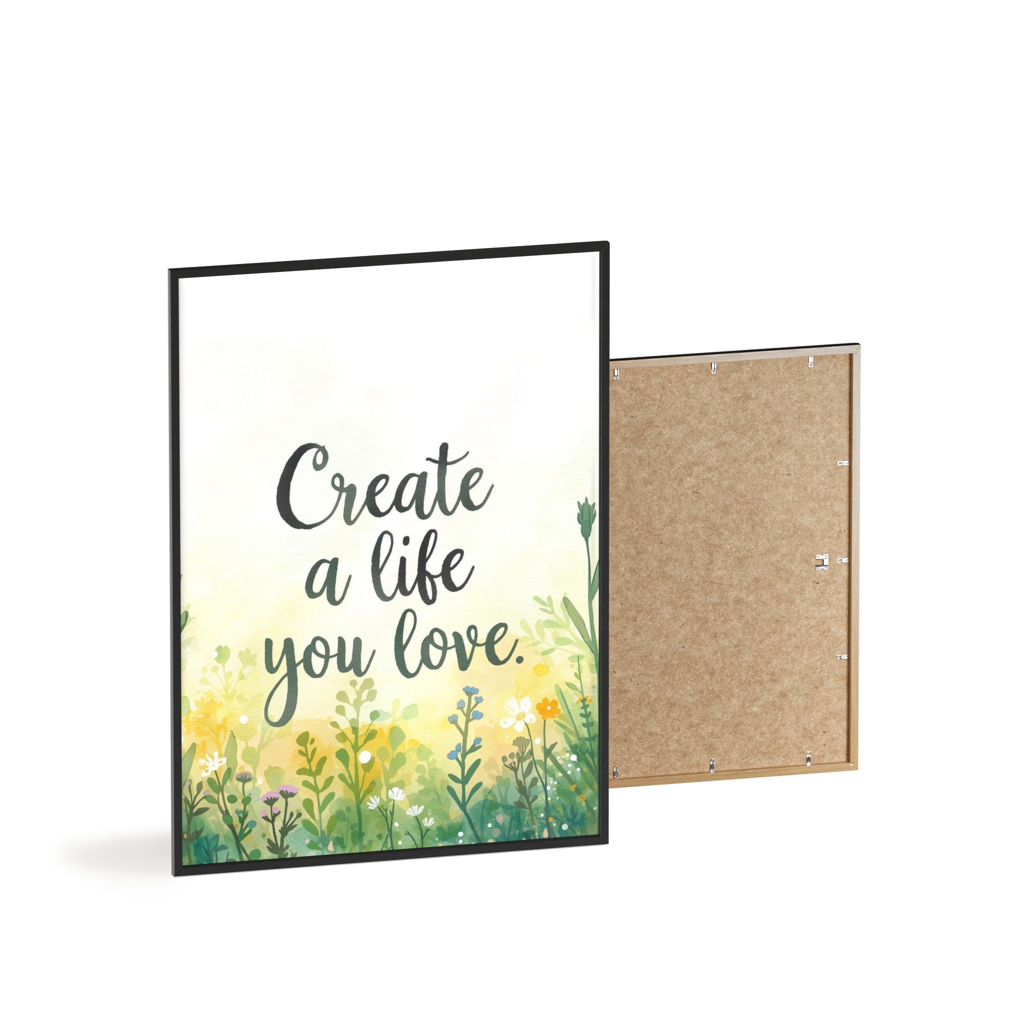 Create a Life You Love Framed Wall Art