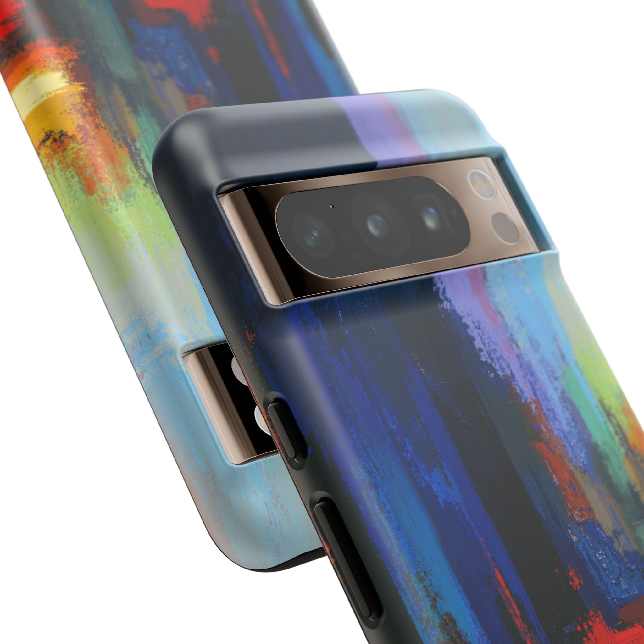 Abstract Colorblock Vibrant Protective iPhone Tough Case