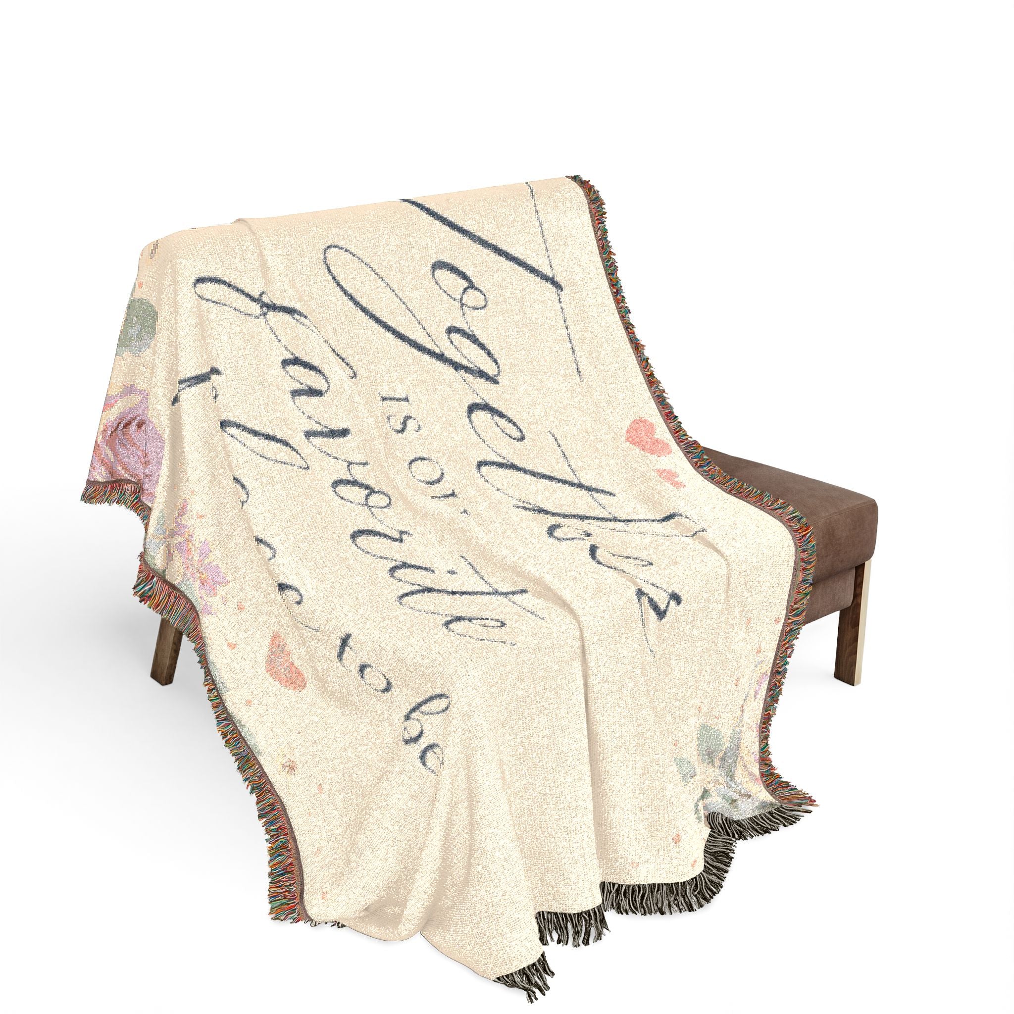 Together Is Our Favorite Place To Be Woven Blanket