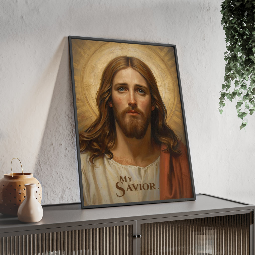 My Savior Framed Wall Poster