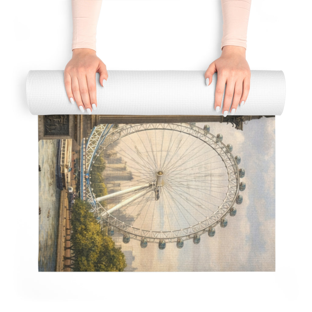 London Skyline Scenic Foam Yoga Mat
