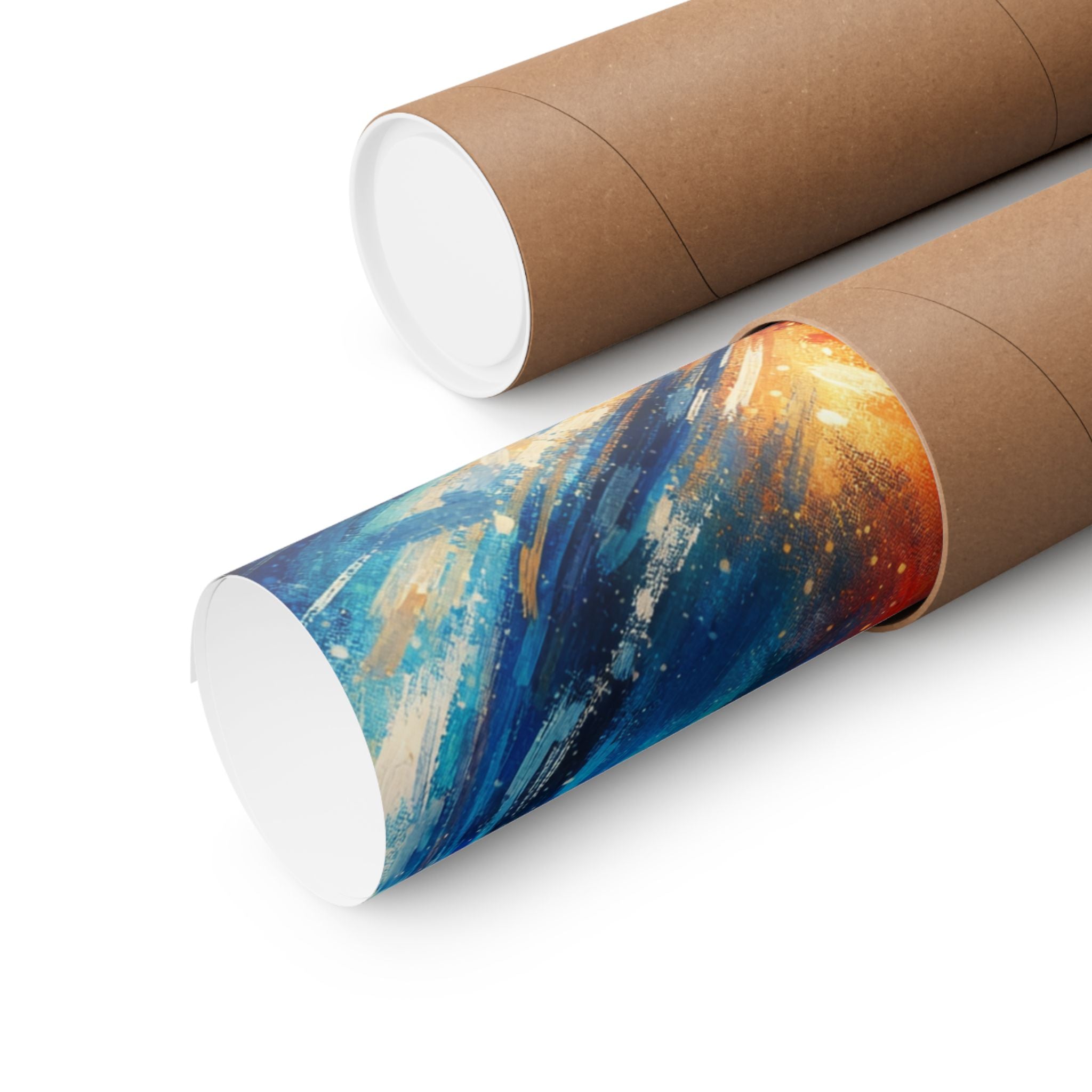 Two Souls One Heart Romantic Matte Poster