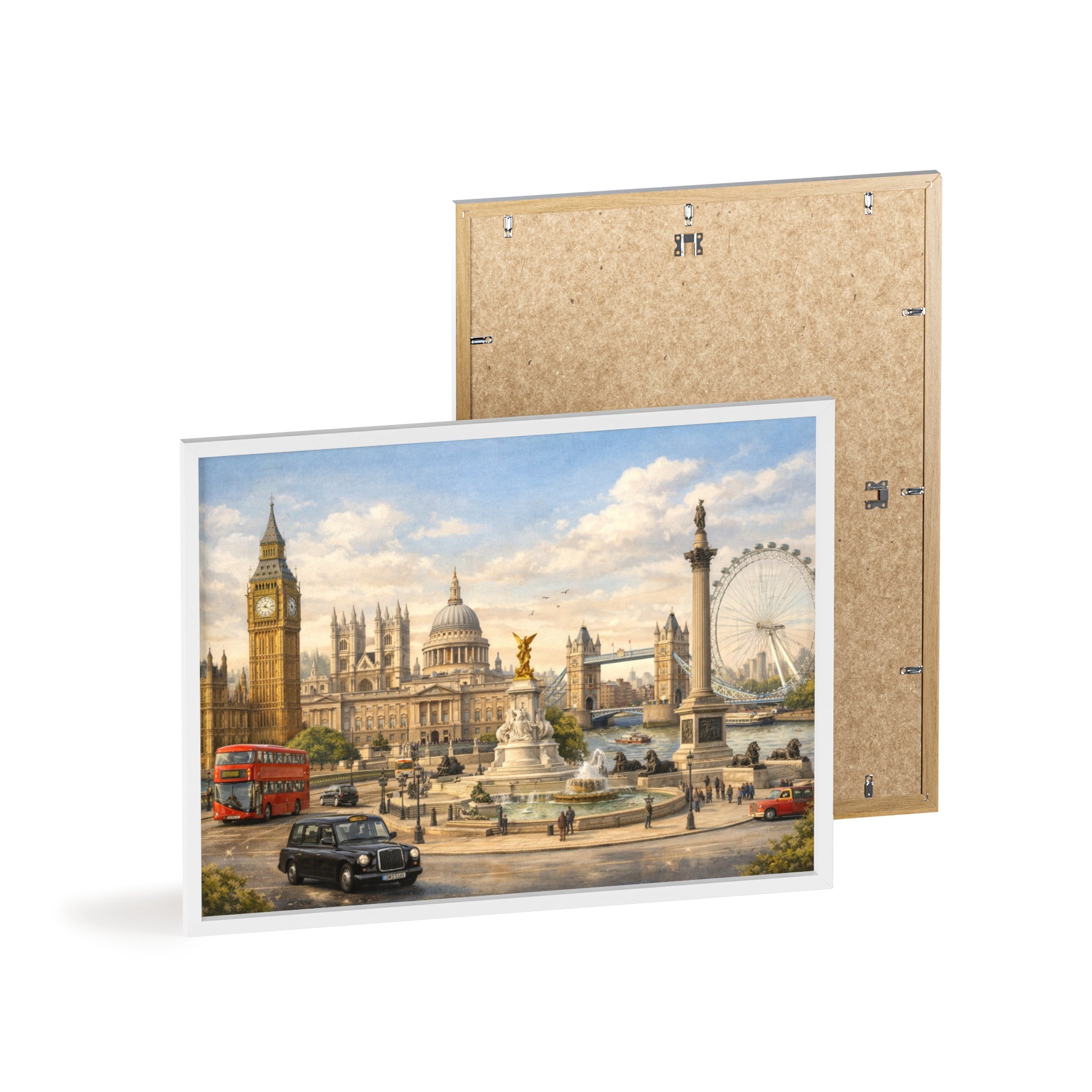 London Landmarks Framed Poster Framed Art