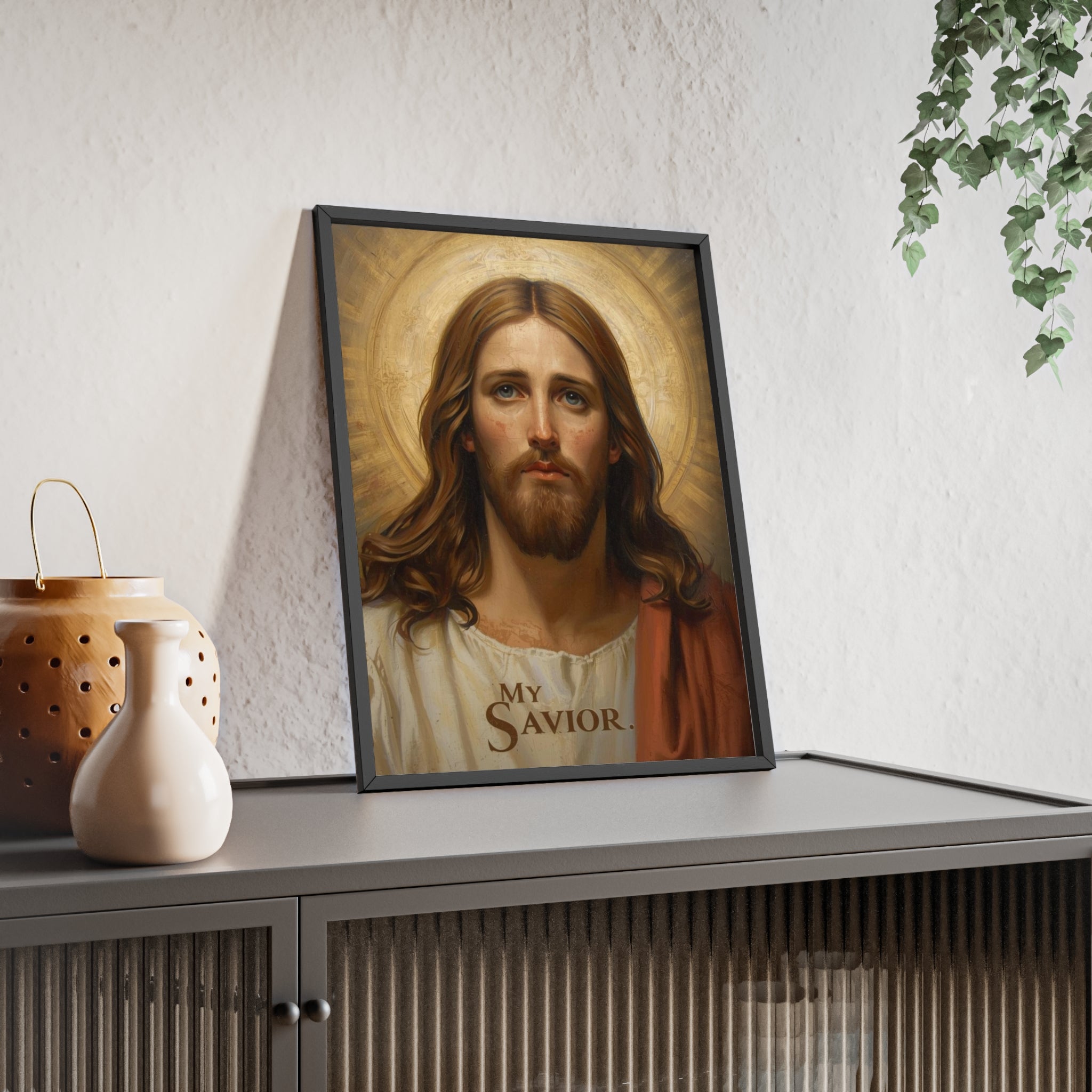 My Savior Framed Wall Poster