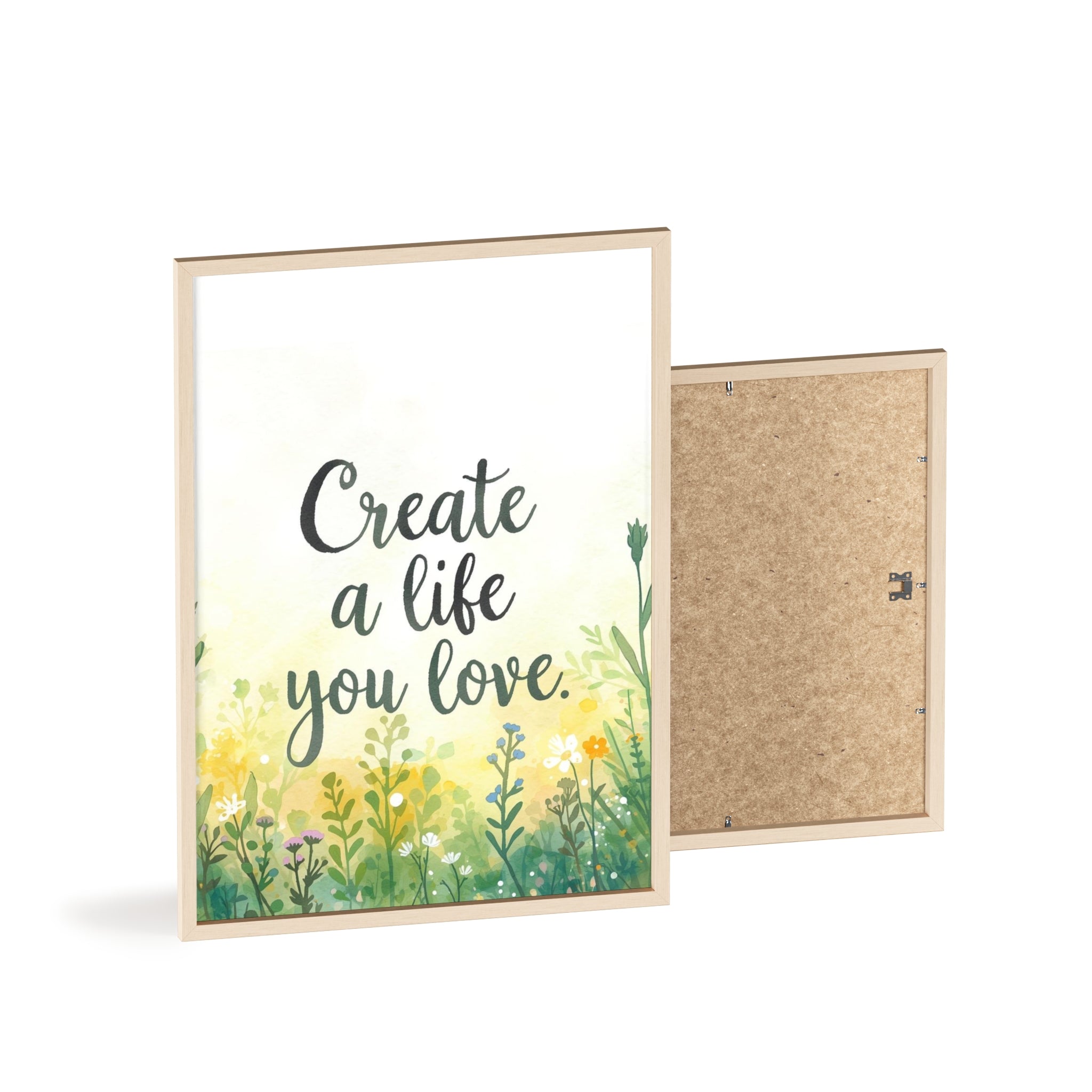 Create a Life You Love Framed Wall Art