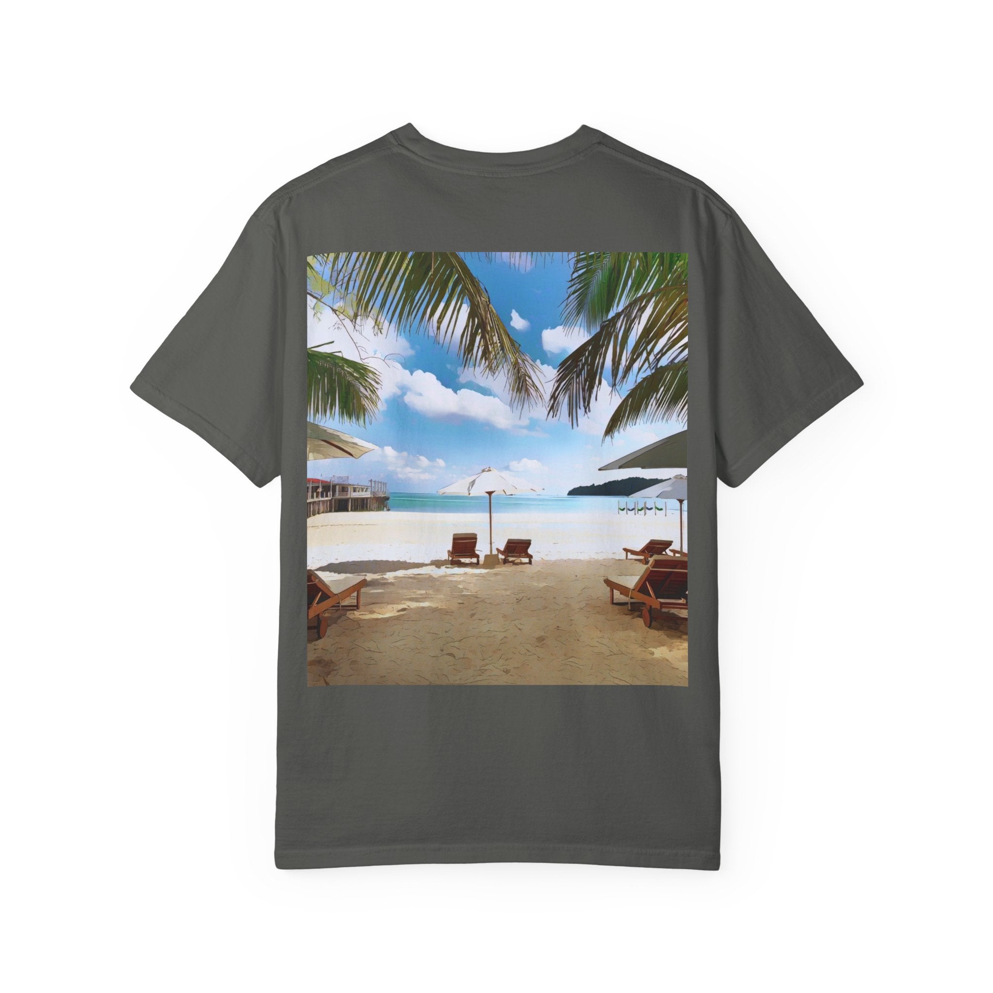 Don’t Worry Be Happy Tropical Beach T-Shirt